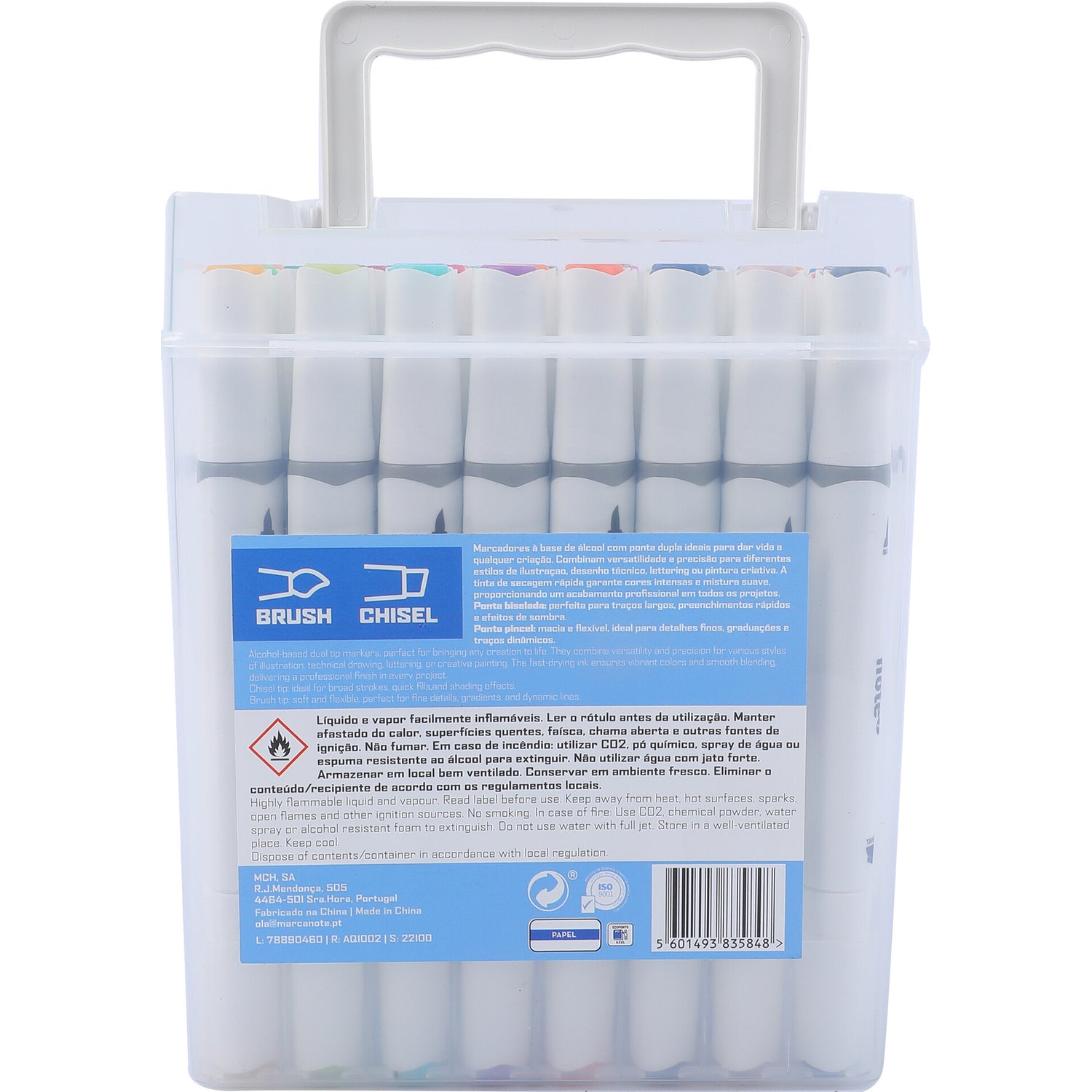 Marcador Colorir Ponta Dupla Caixa Pp 48 Unidades Note