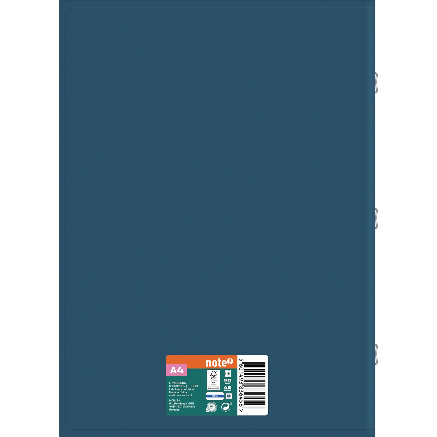 Caderno Agrafado A4 Quadriculado 2 em 1 (várias opções) Note!