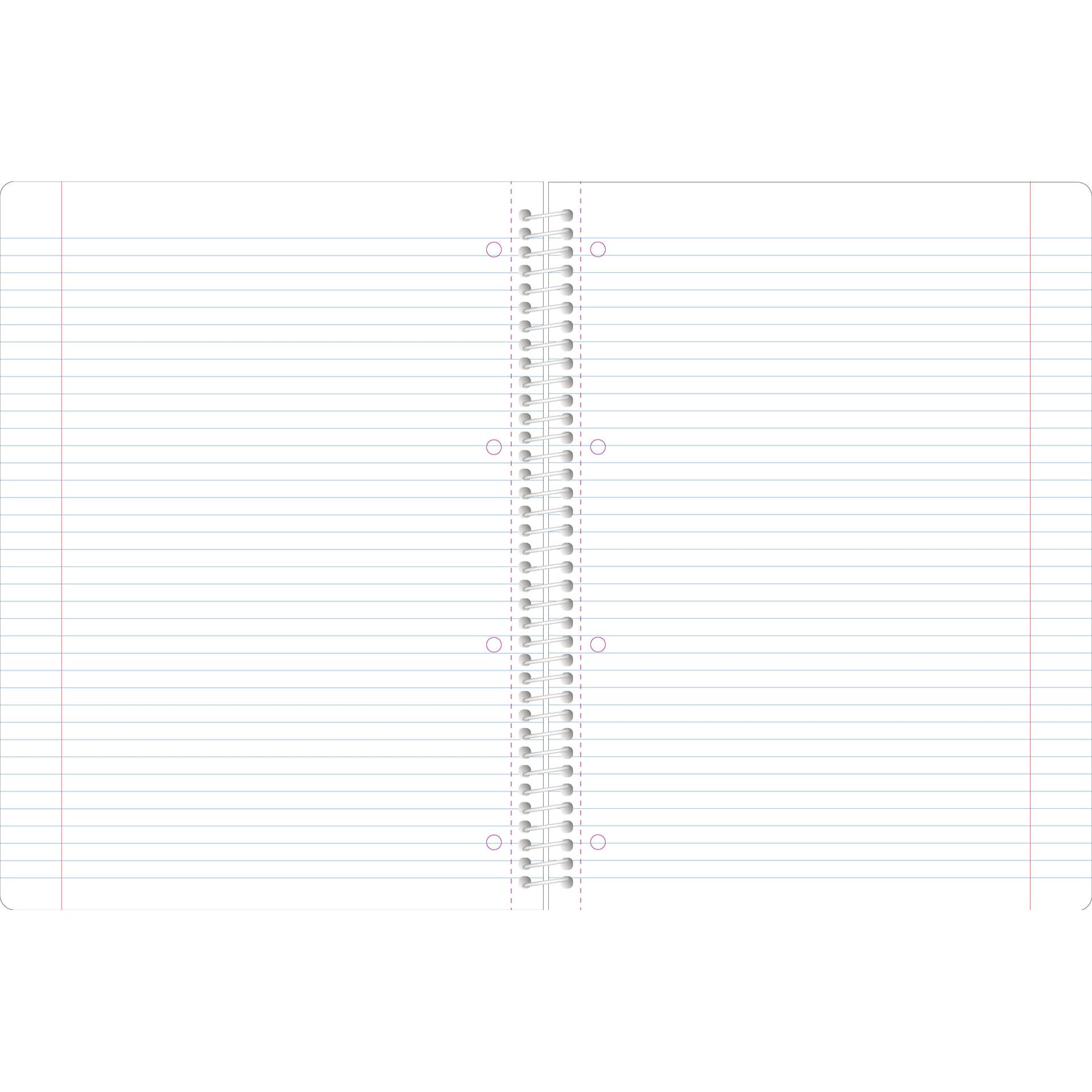 Caderno Espiral A4 Capa Azul Pautado Note!