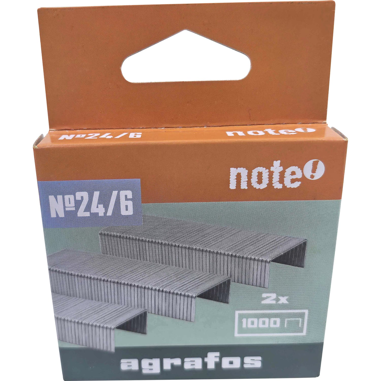 Agrafos N.24/ 6 2*1000 Unidades Note!
