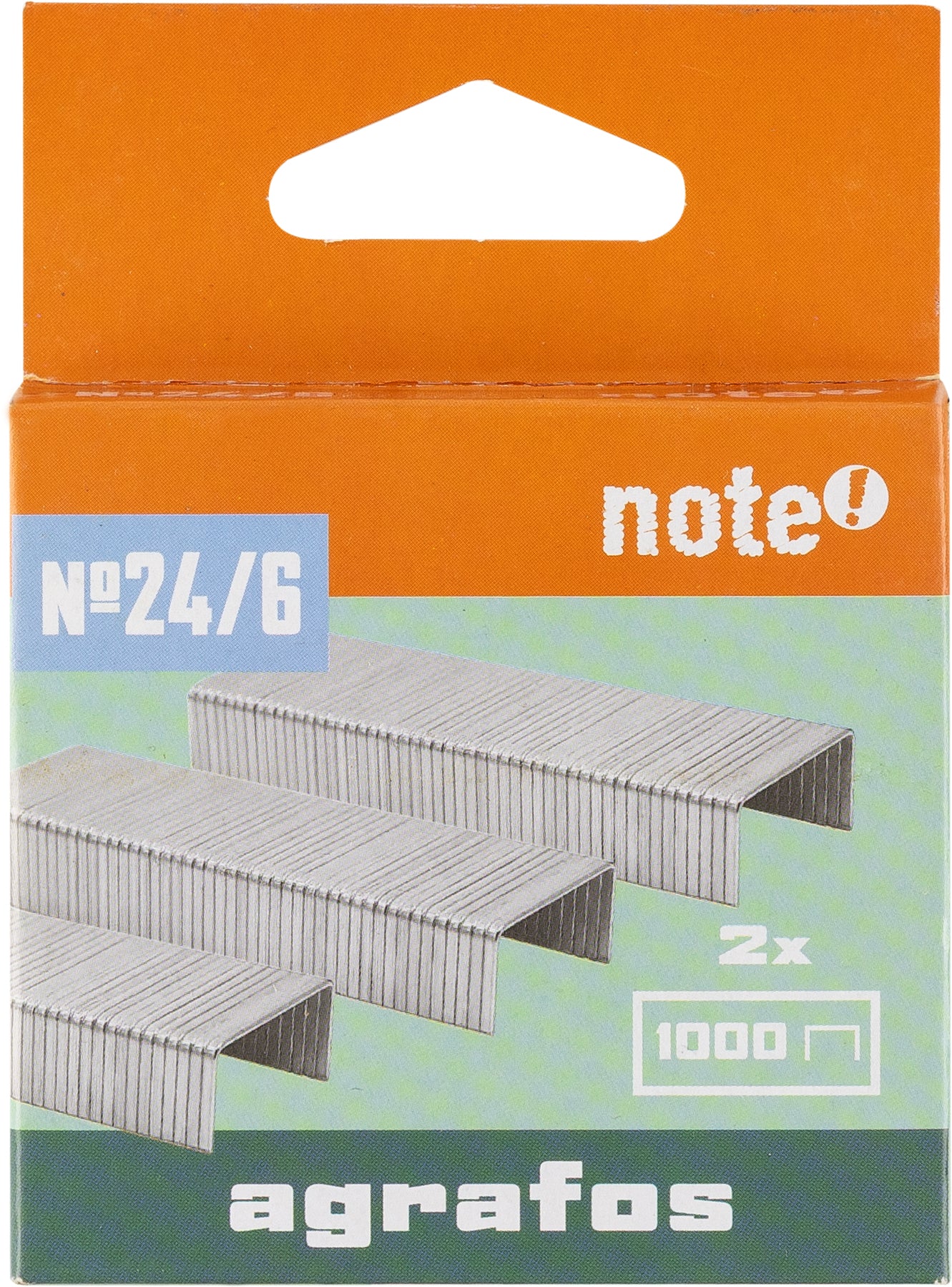 Agrafos N.24/6 2*1000 Unidades Note!