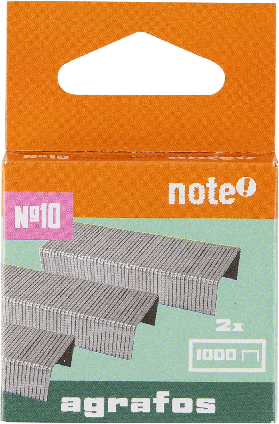 Agrafos N.10 2*1000 Unidades Note!
