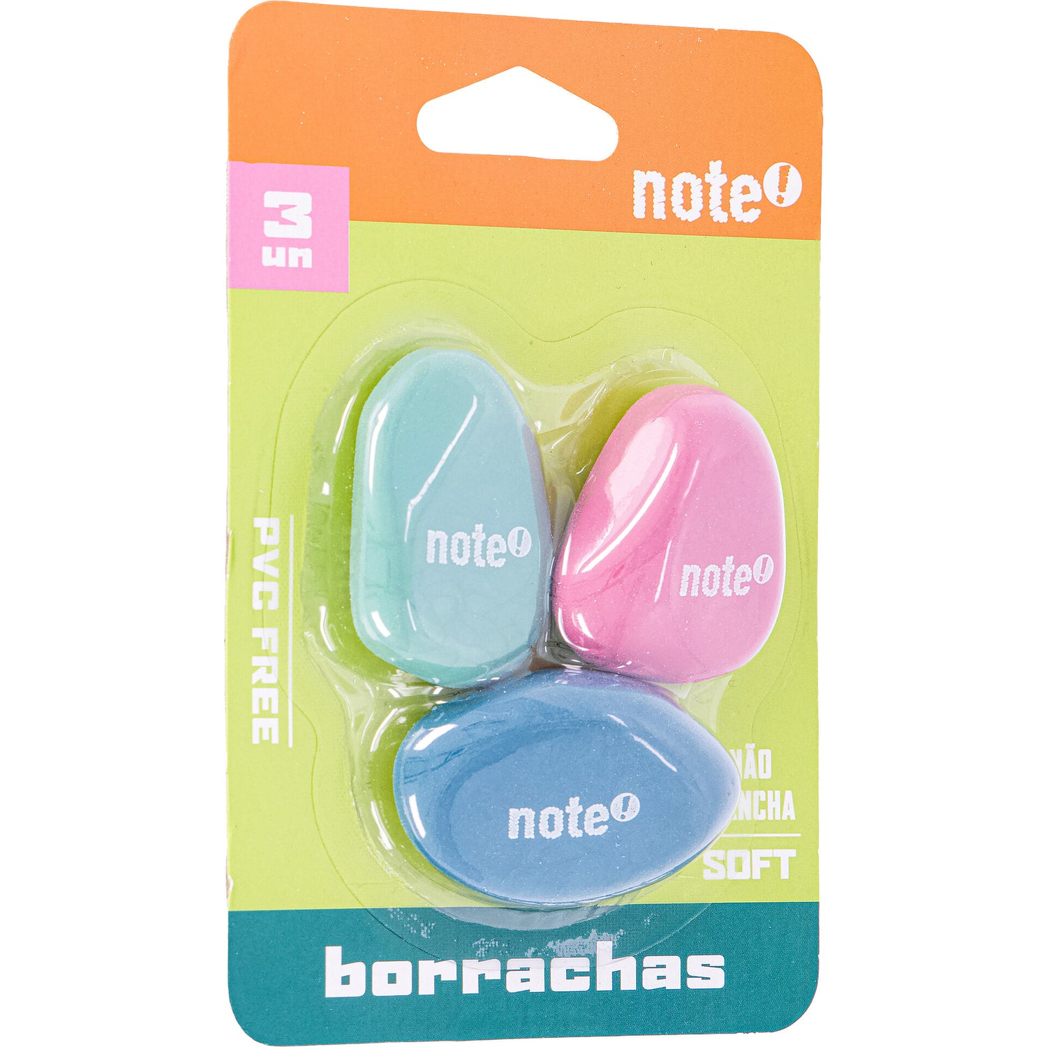 Borracha Rocks 3 Unidades Note!