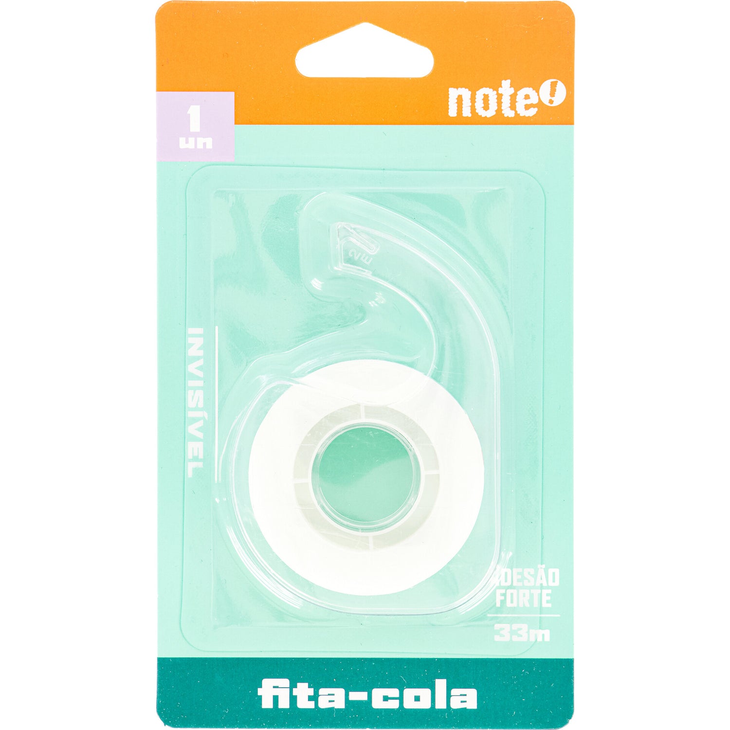 Fita Cola Invisível com Dispensador 19mmx33m Note!