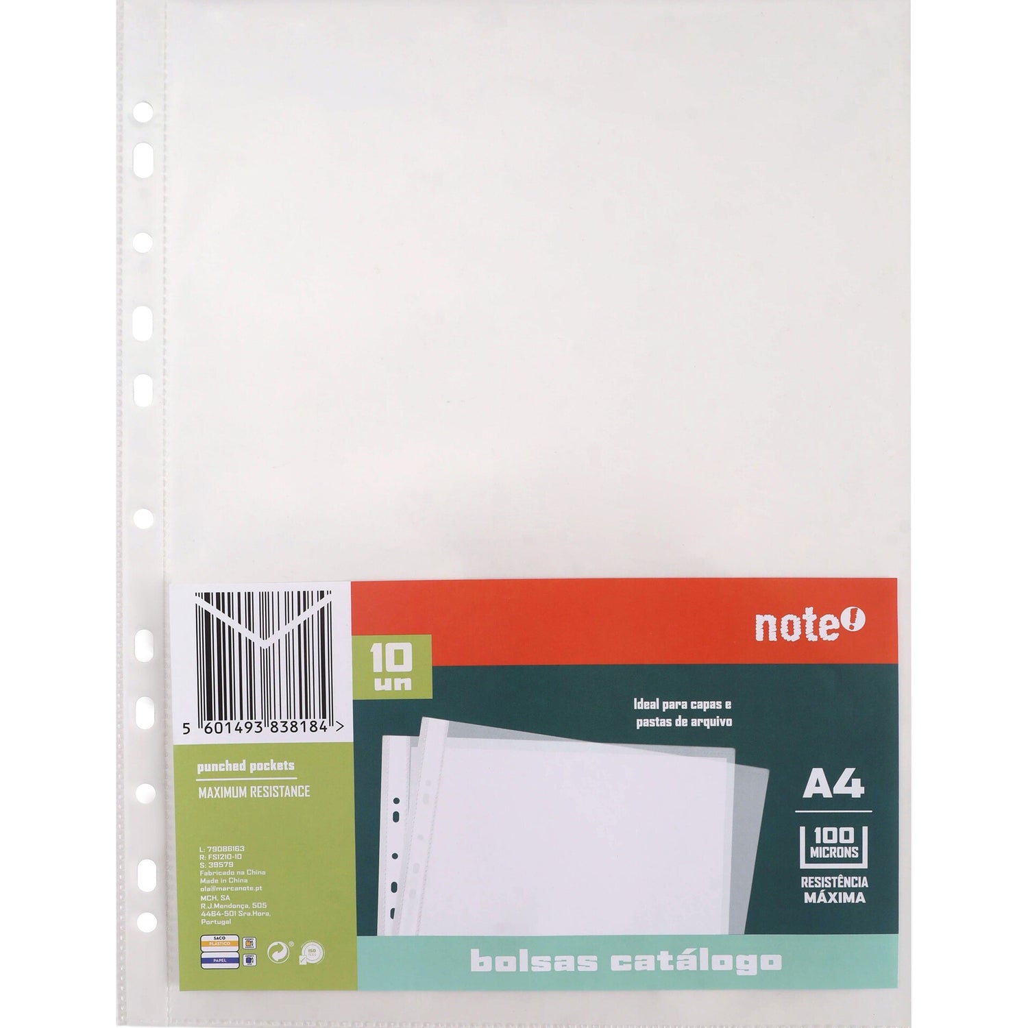 Bolsa Cat 100 Microns 10 Unidades Note!
