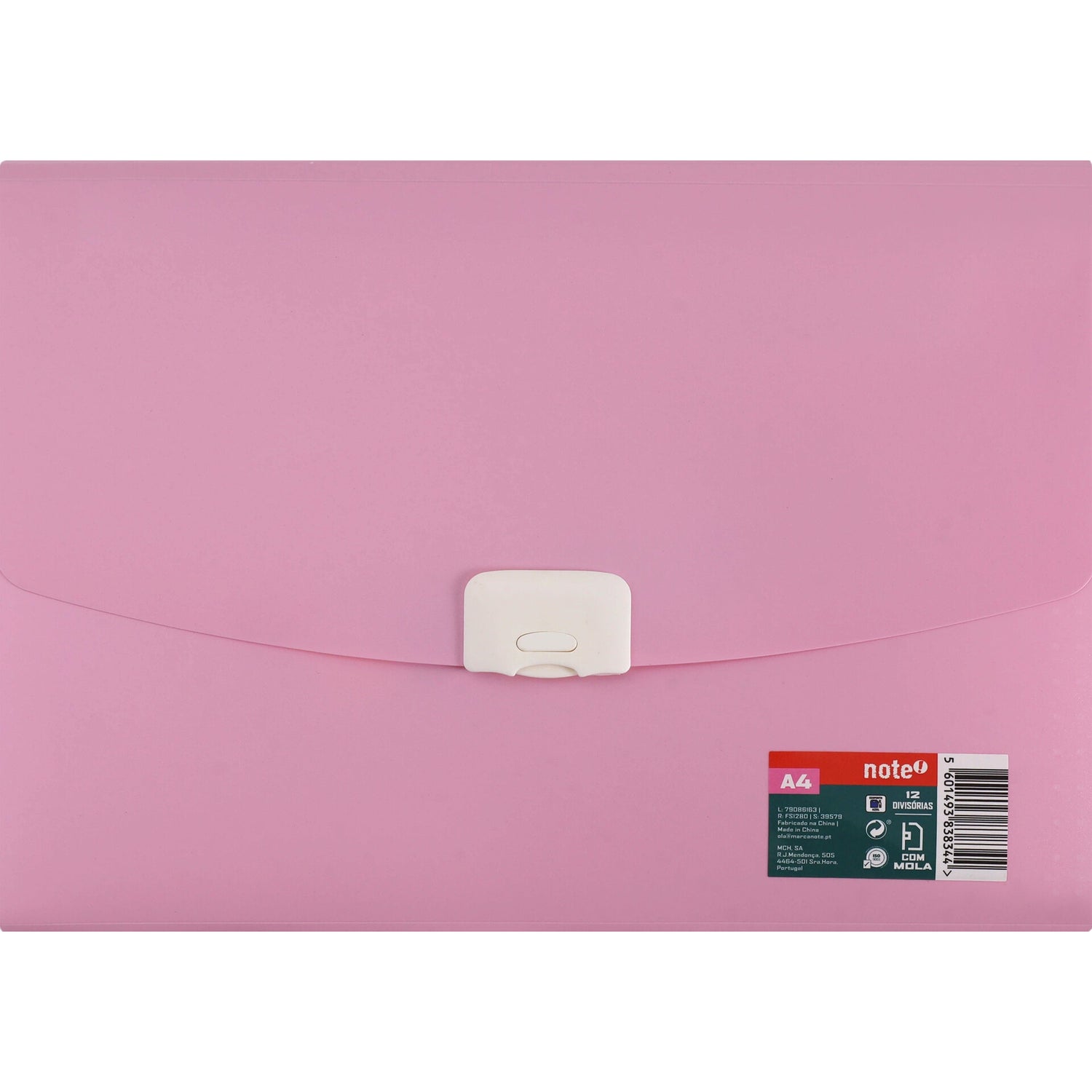 Pasta Fole Formato A4 Com 12 Div Sortido Note!