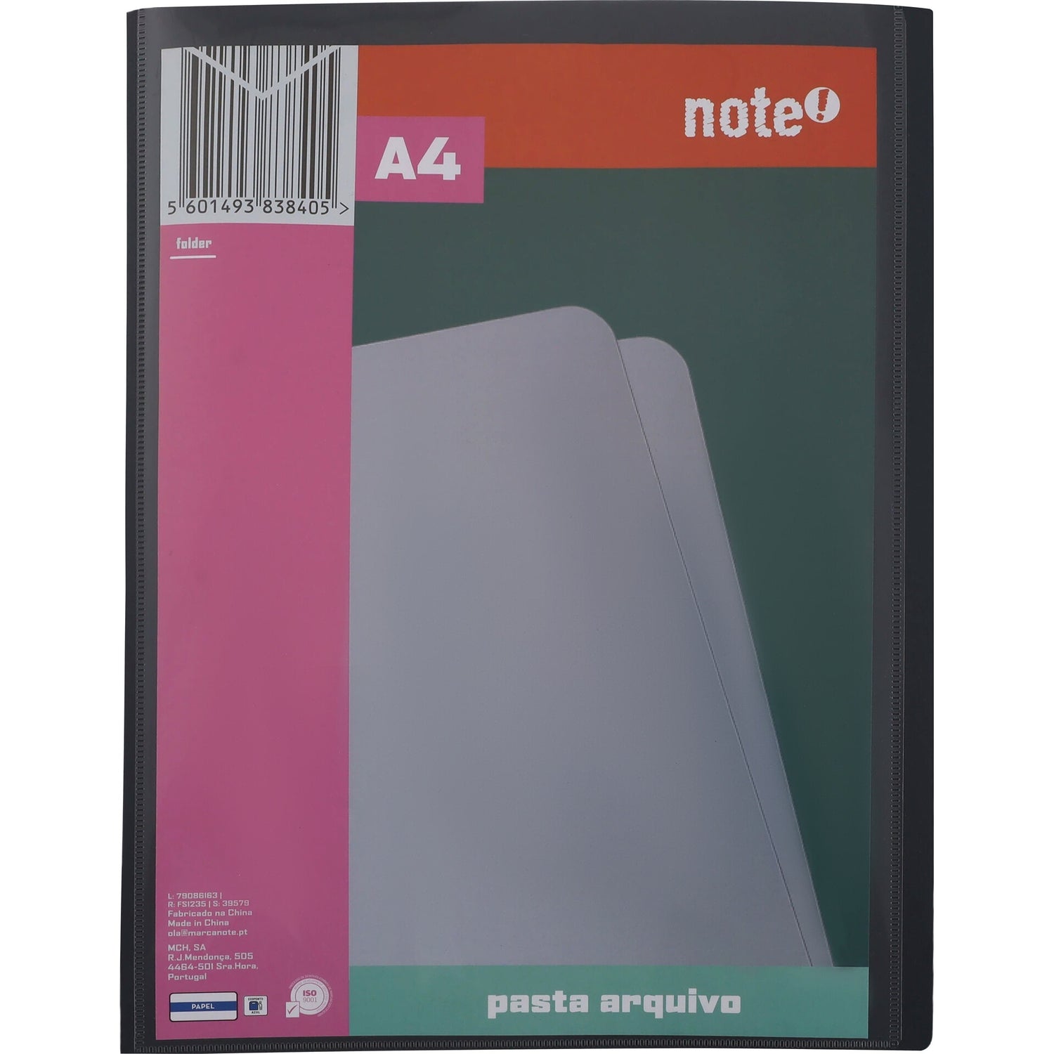 Pasta Arq Formato A4 30 Milímetros Personaliz Note!