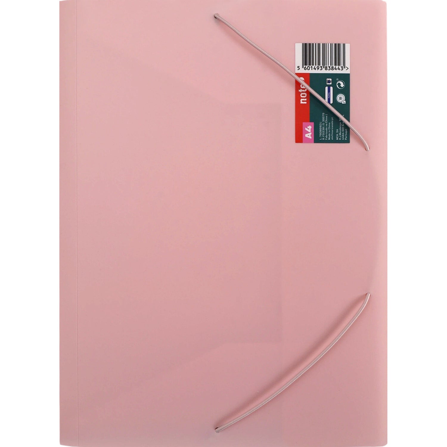 Capa Com Elásticos Formato A4 Pastel Sortido Note!