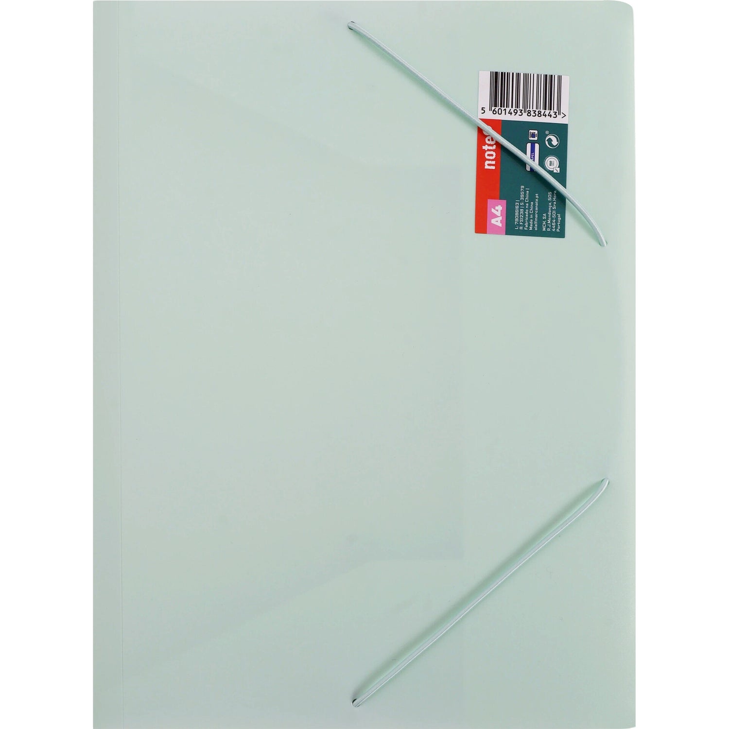 Capa Com Elásticos Formato A4 Pastel Sortido Note!