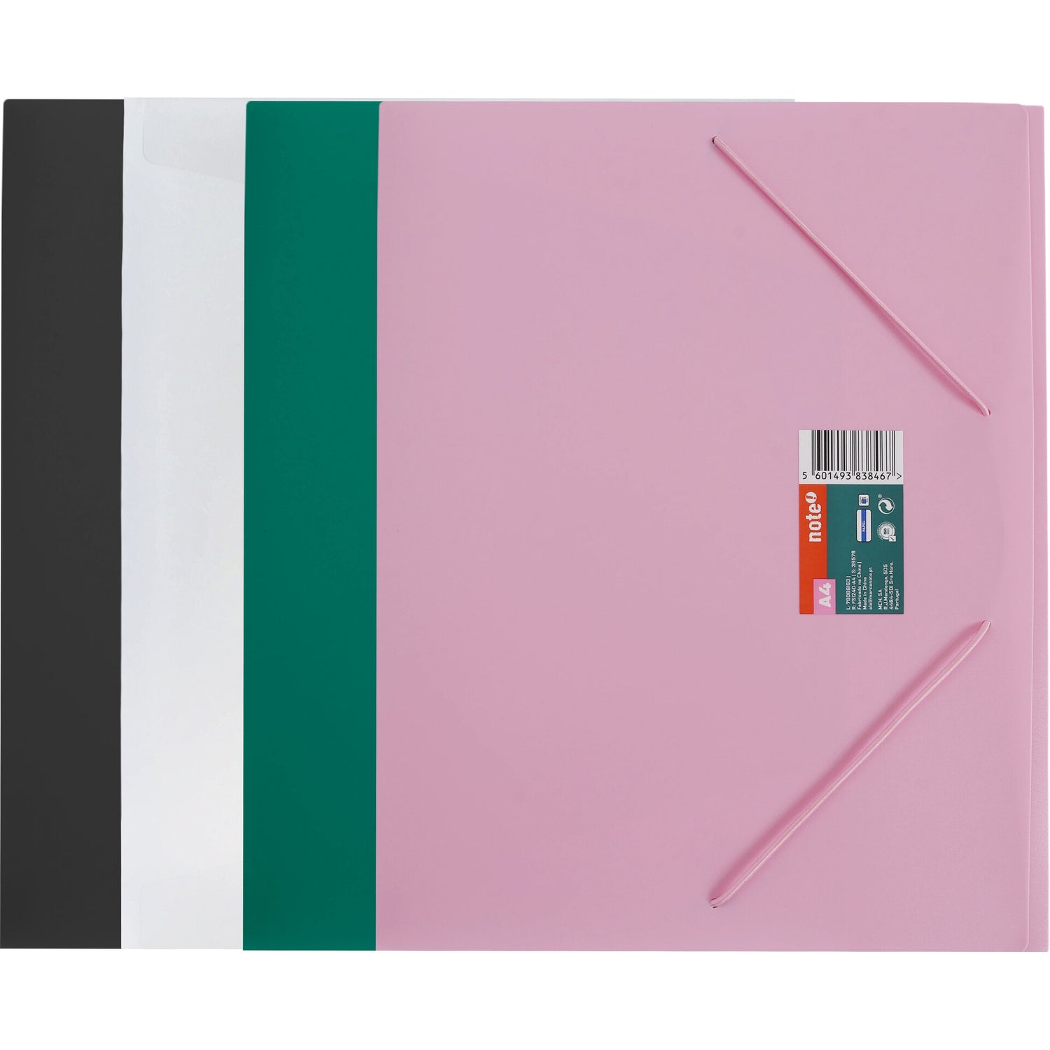 Capa com Elásticos A4 Lombada Larga Note! (várias opções)