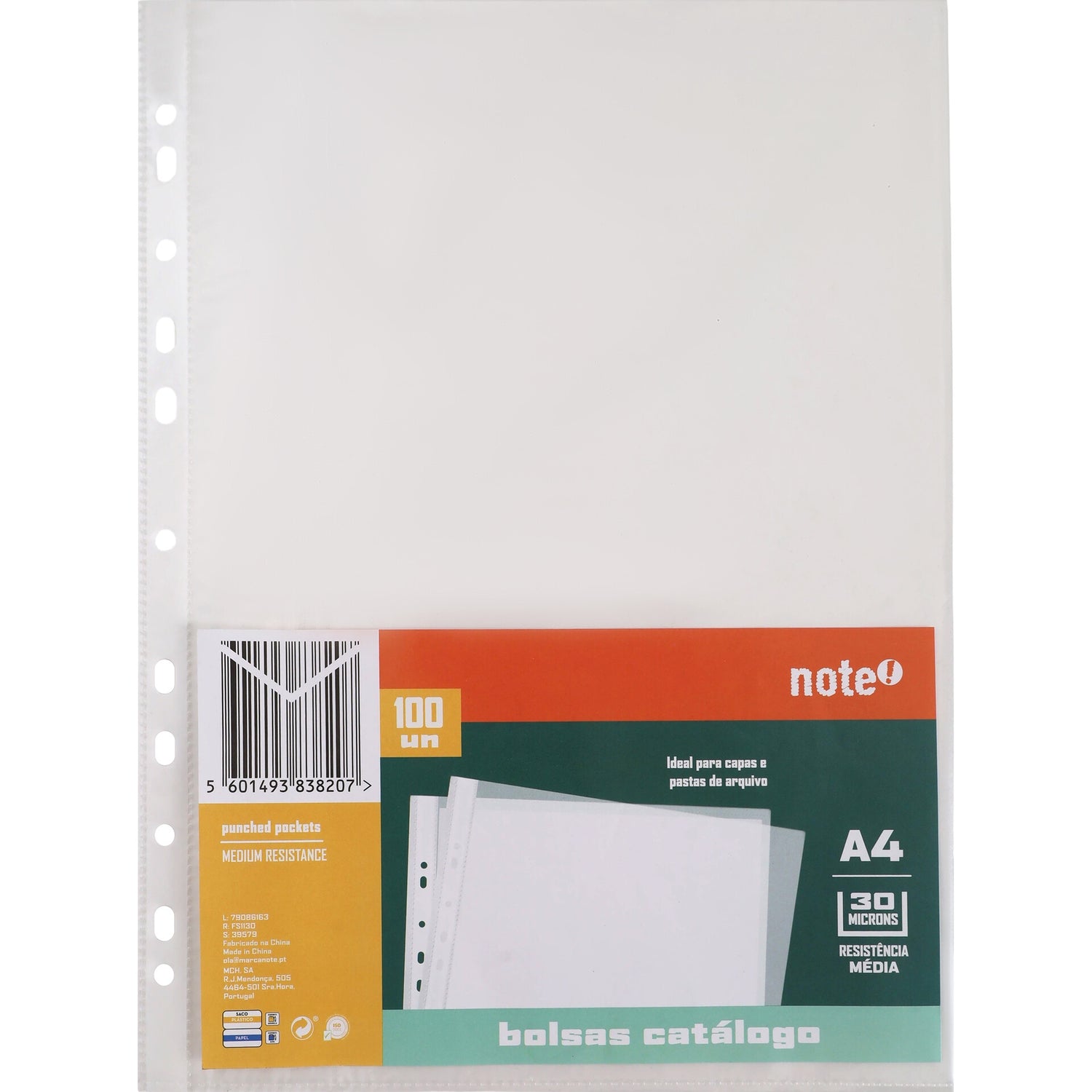 Bolsa Cat Cristal 30 Microns 100 Unidades Note!