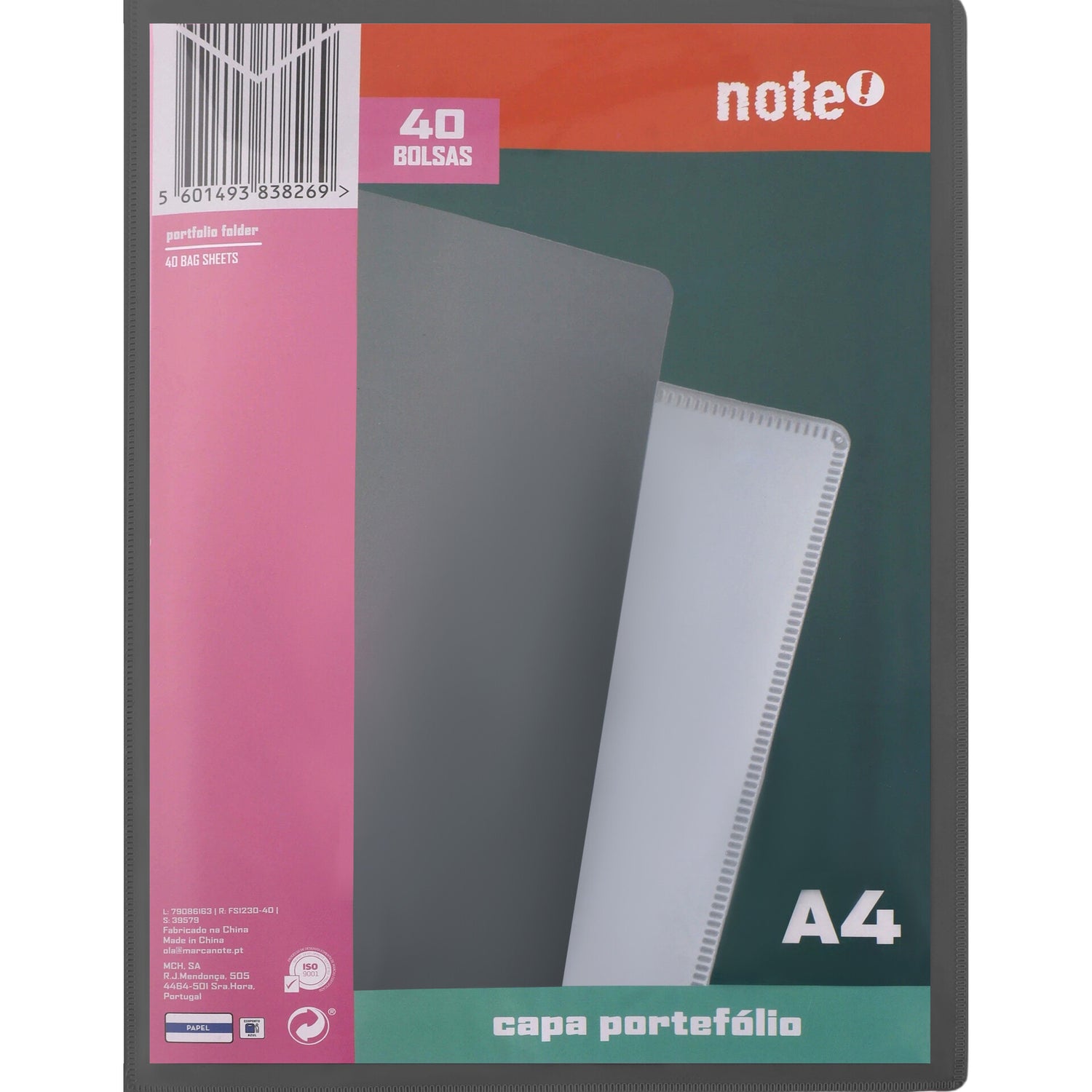 Capa Cat 40 Bolsas Personaliz Sortido Note!