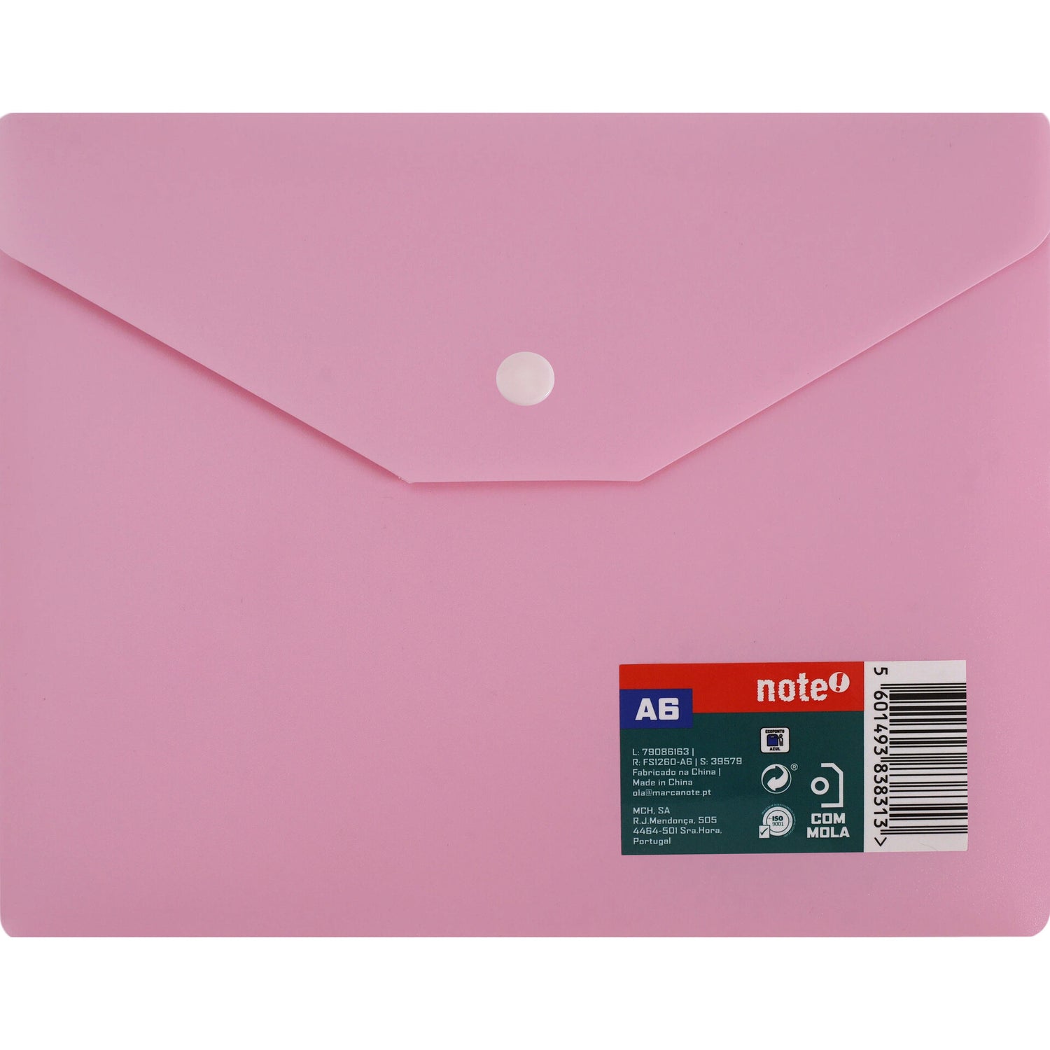 Classif Envelope A6 Cmola Sortido Note!