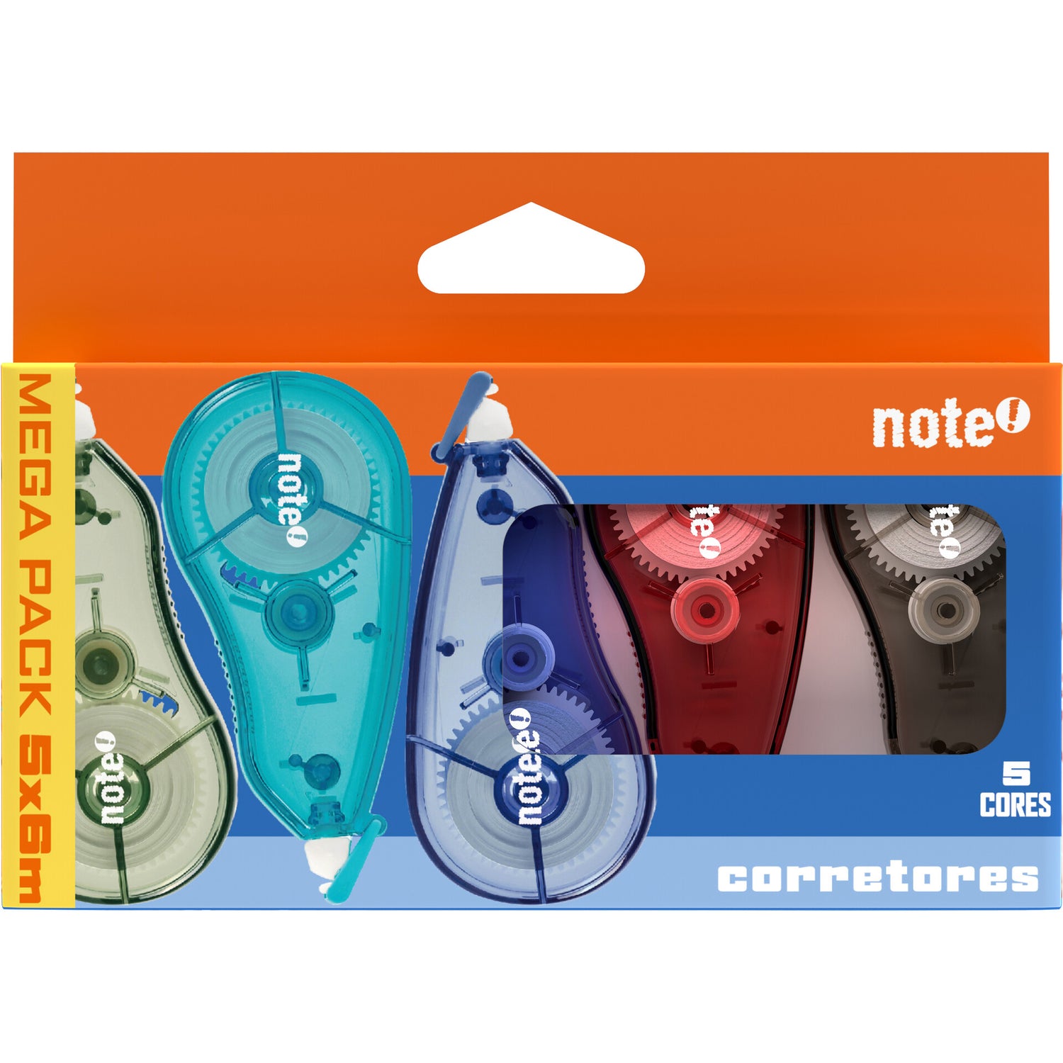 Fita Corretora 6 M 5 Unidades Note!