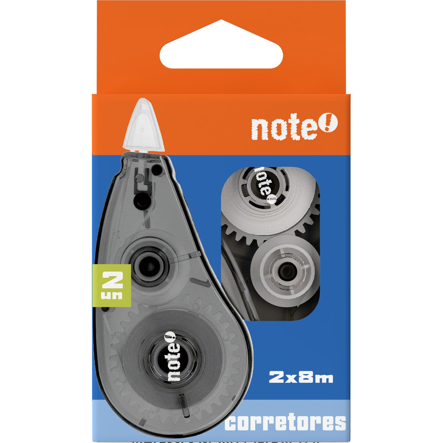 Fita Corretora 8 M 2 Unidades Note!
