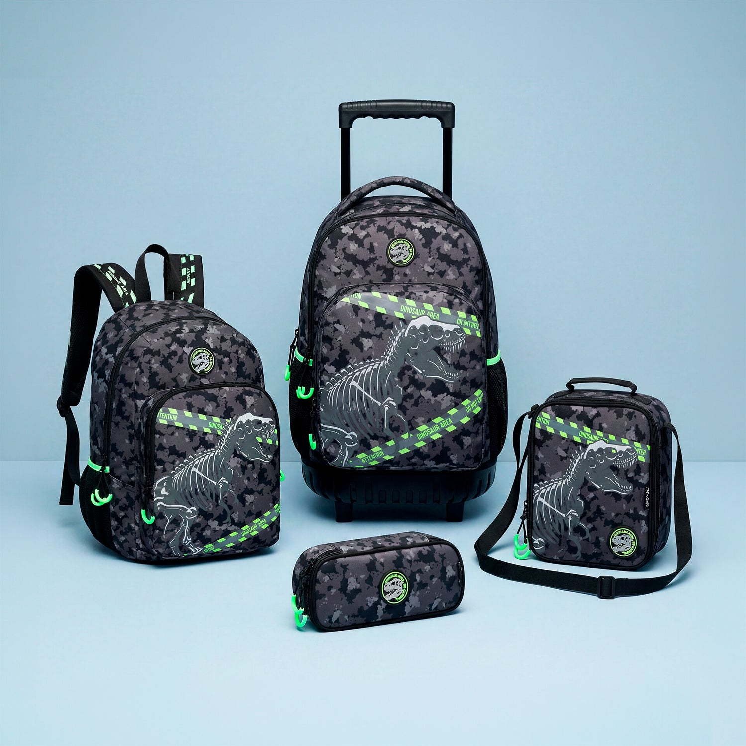 Trolley Preto T-Rex Note!