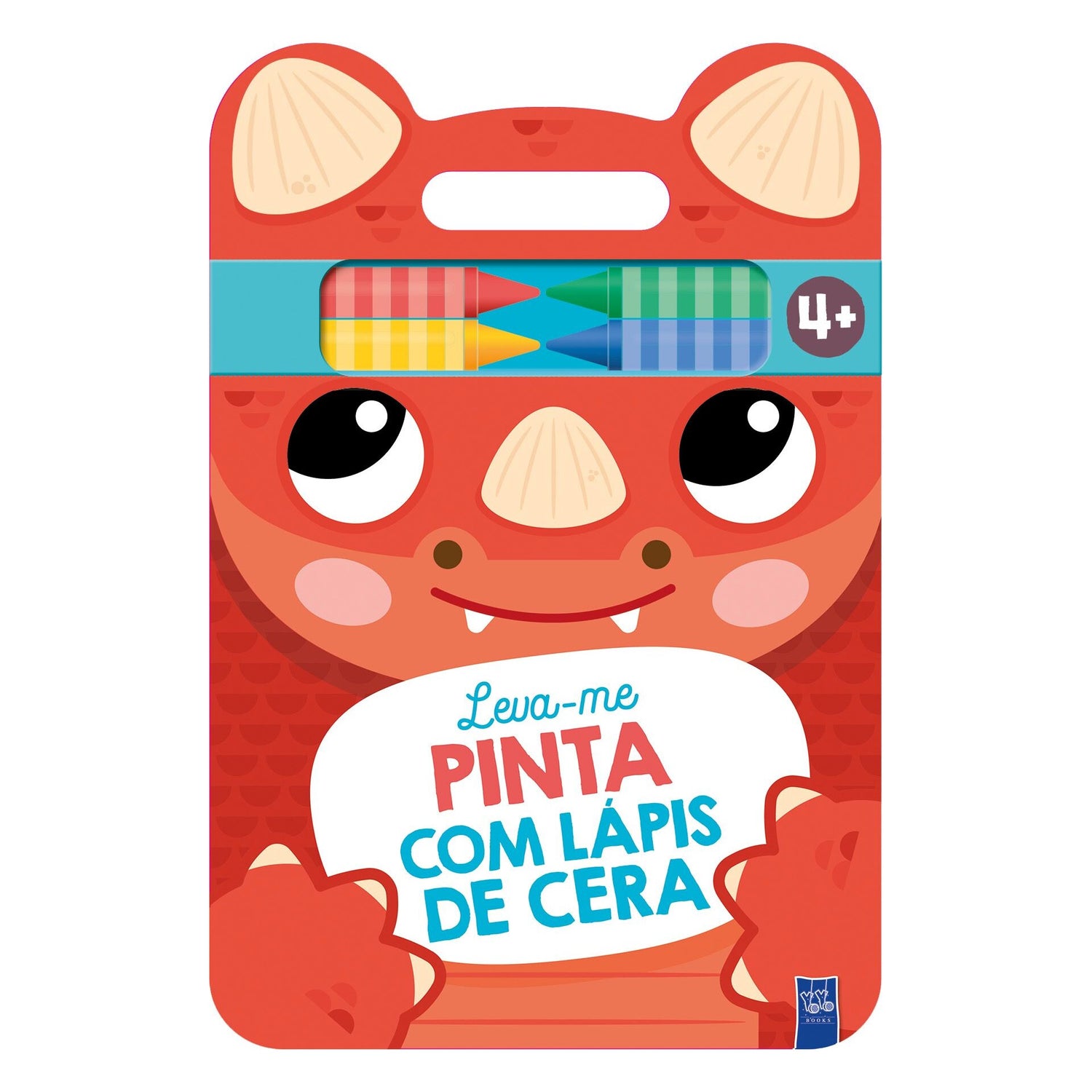 Leva-Me Pinta Com Lápis De Cera - Dinossauro de Yoyo Books