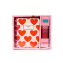 Conjunto Caderno A6 + 3 Washi Tapes - Amo-Te