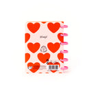 Conjunto Caderno A6 + 3 Washi Tapes - Amo-Te
