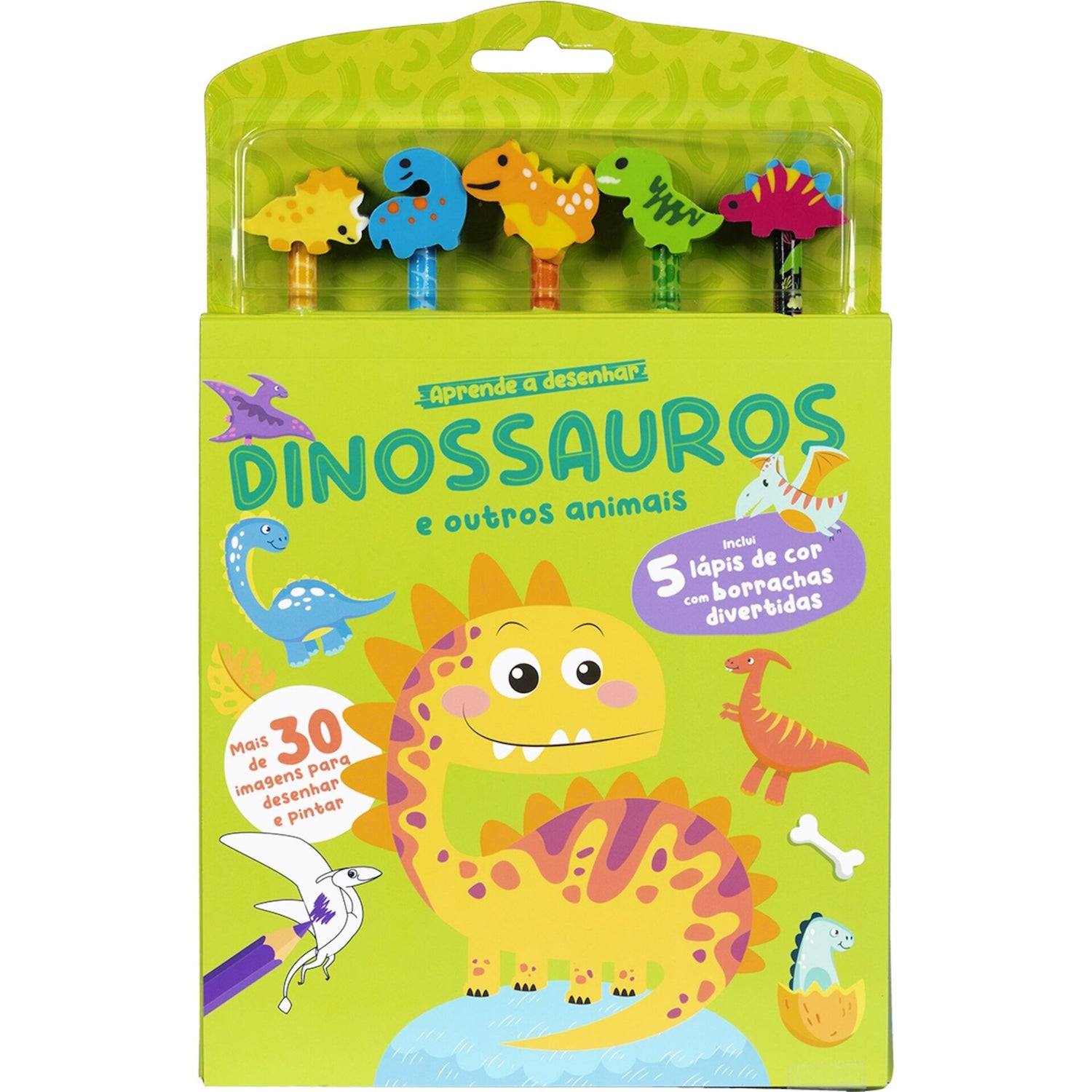 Aprende A Desenhar - Dinossauros E Outros Animais de Nd