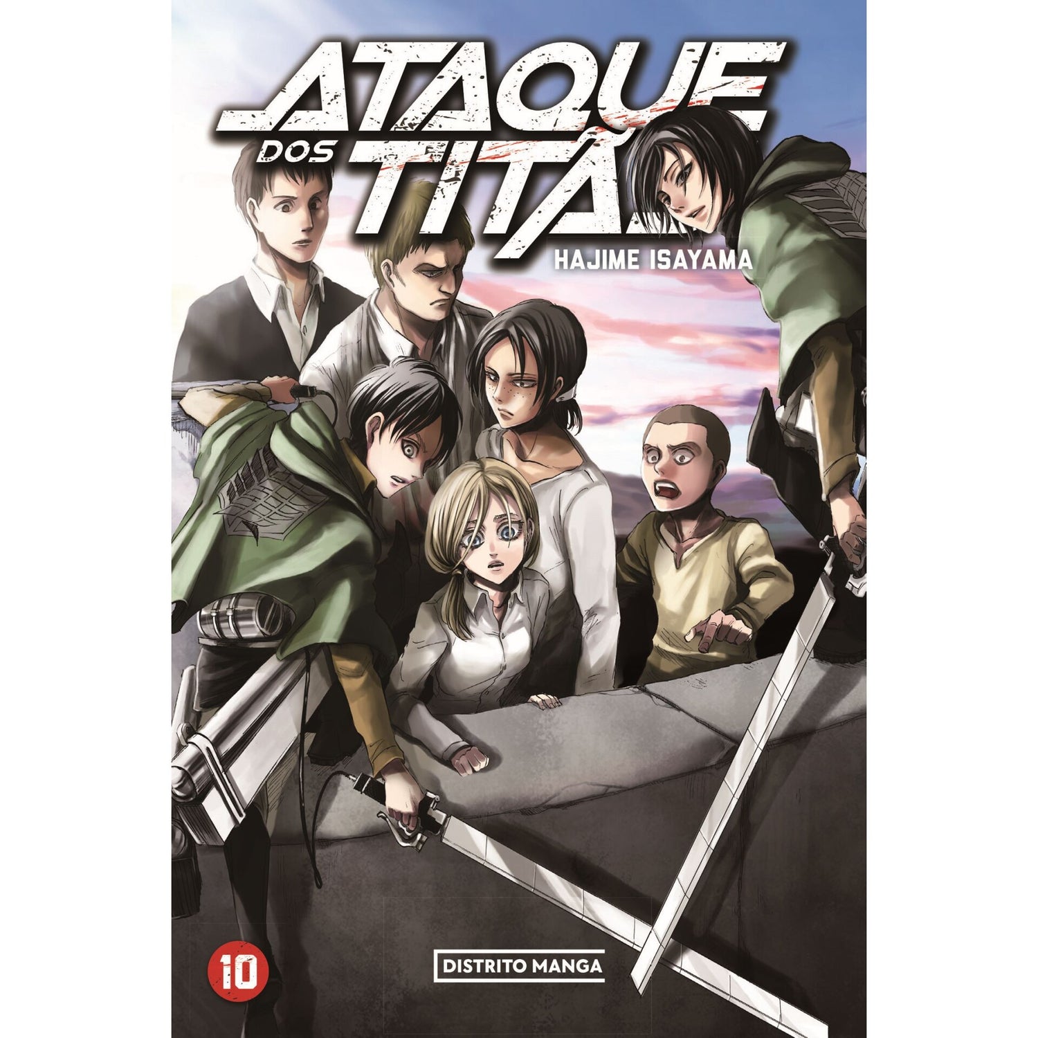 Ataque Dos Titãs-Livro 10 de Hajime Isayama