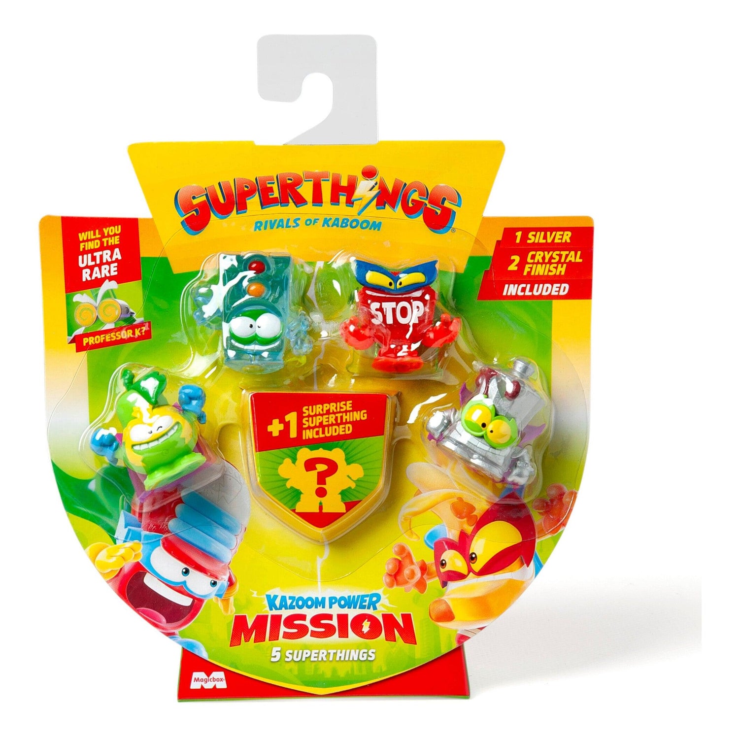Superthings - Pack 5 Figuras Kazoom Power Mission (artigo sortido)