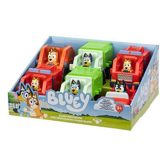Bluey - Mini Veículos De Corrida