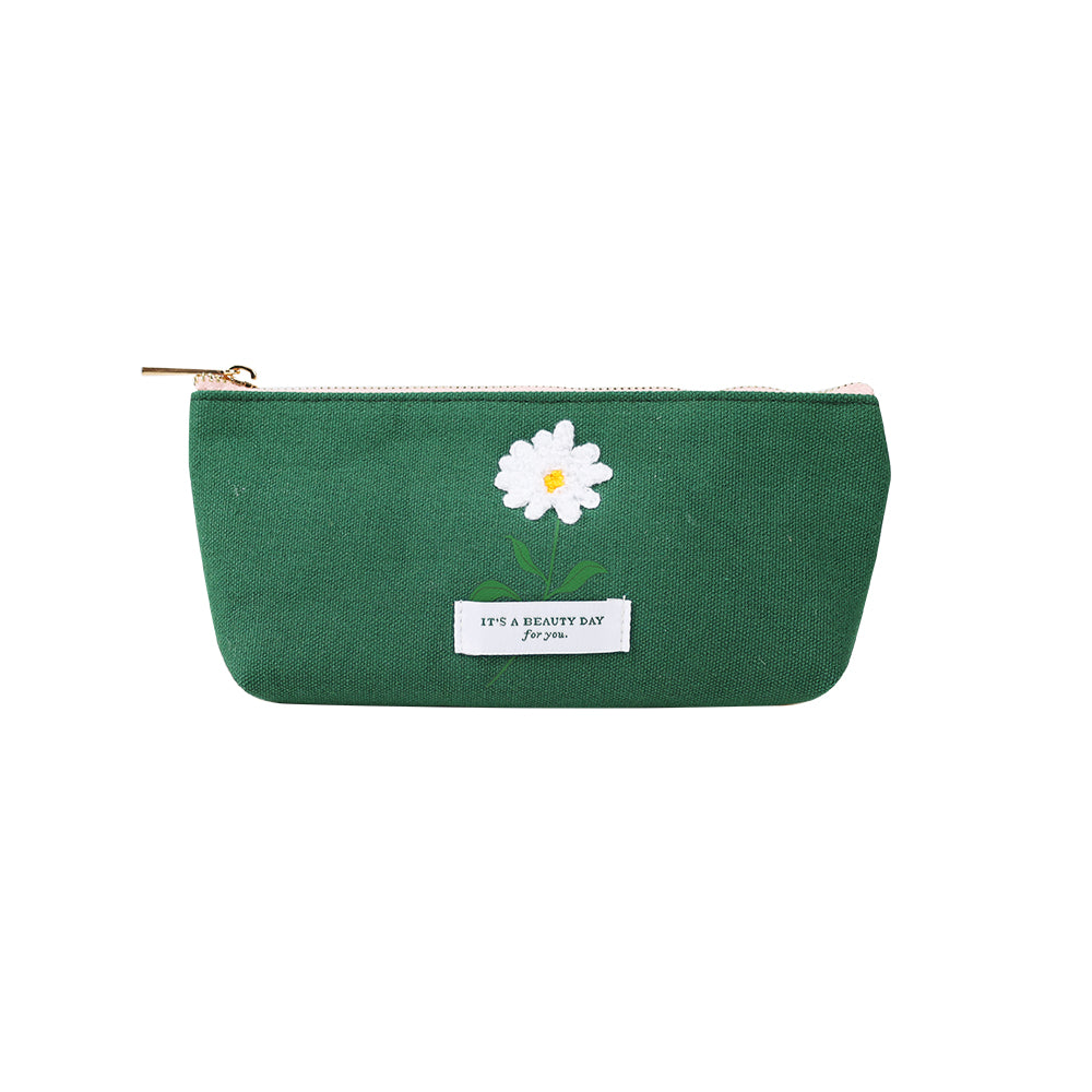 Estojo Verde Flor