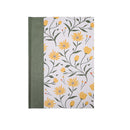 Caderno Formato A5 Flores Verde