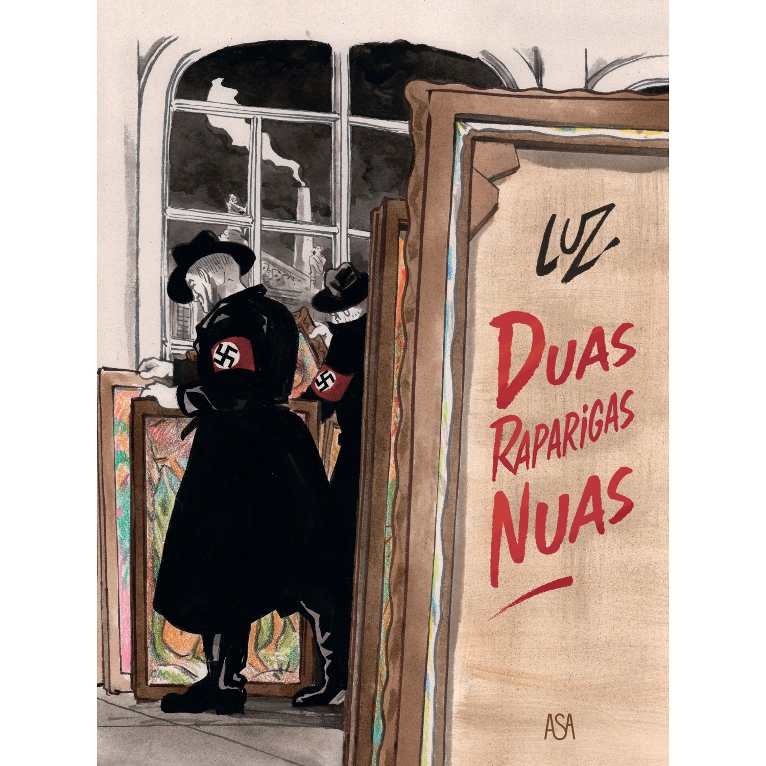 Duas Raparigas Nuas de Luz