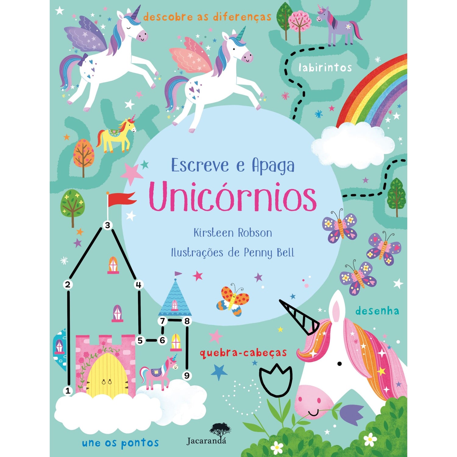 Unicórnios - Escreve E Apaga de Kirsteen Robson, Penny Bell