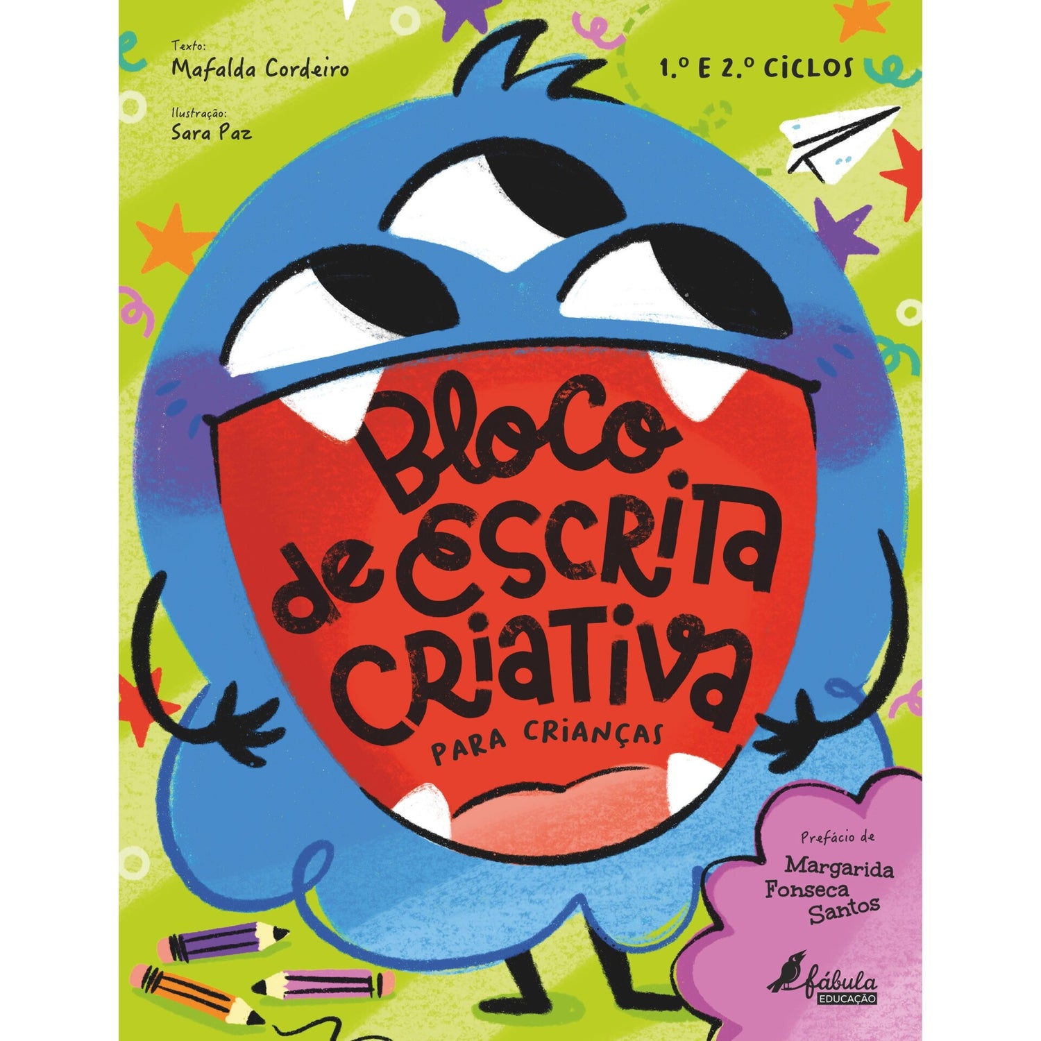 Bloco De Escrita Criativa Para Crianças de Mafalda Cordeiro