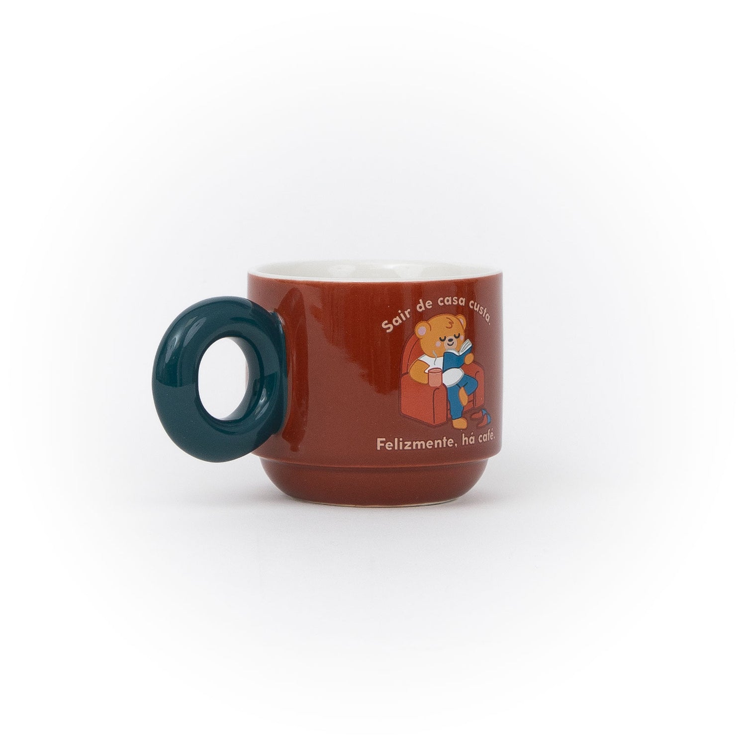 Caneca Empilhável-Sair De Casa Custa