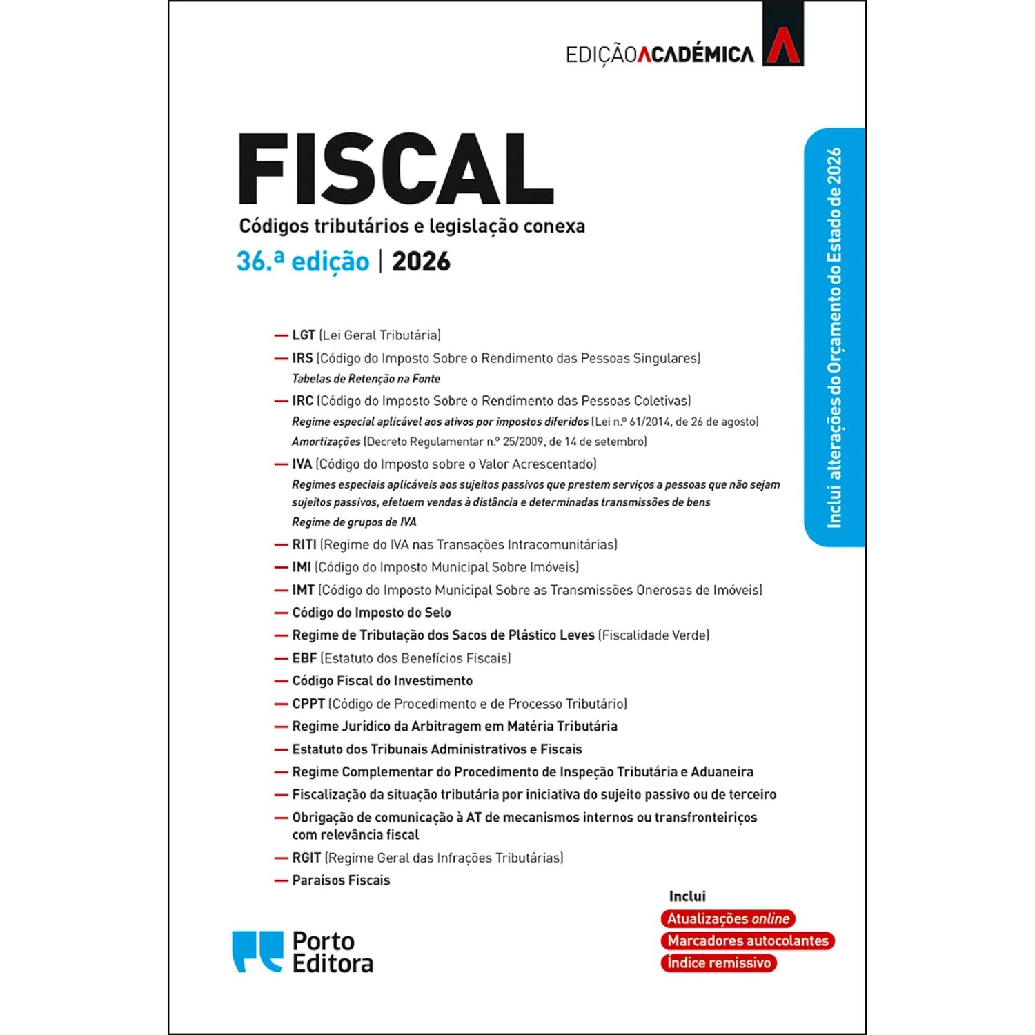 Fiscal - Edição Académica - 36ª Ed. de Vários