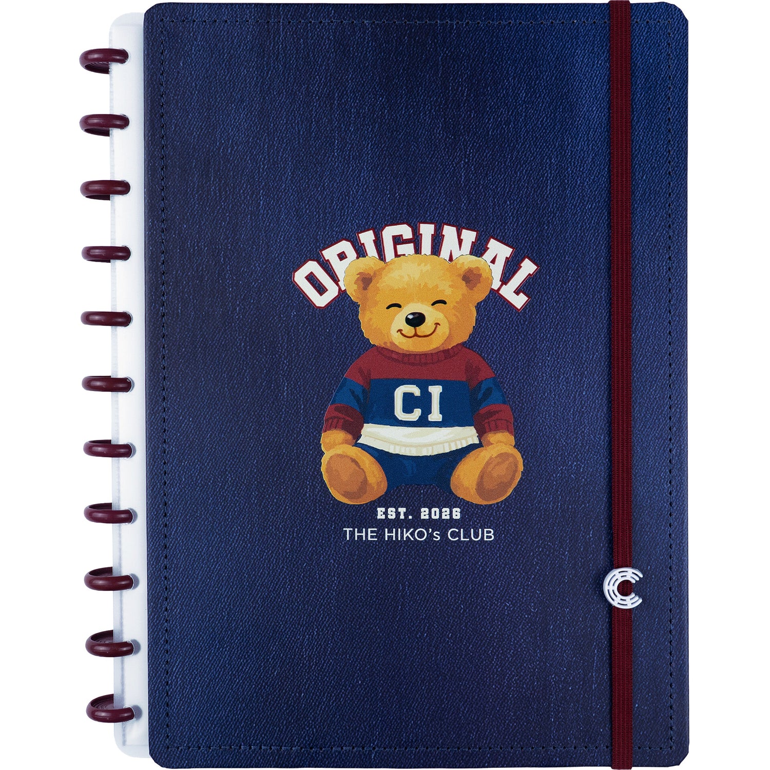 Caderno Inteligente Grande Denim By Hiko Caderno Inteligente