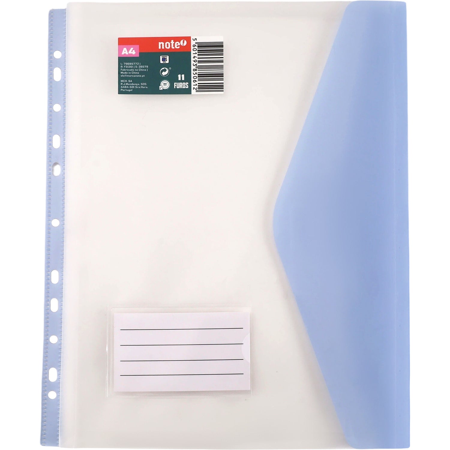 Classif Envelope Formato A4 Com 11 Furos Pastel Note!