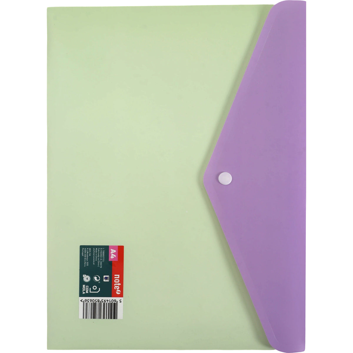 Classif Envelope Formato A4 Cmola Pastel Bicolor Note