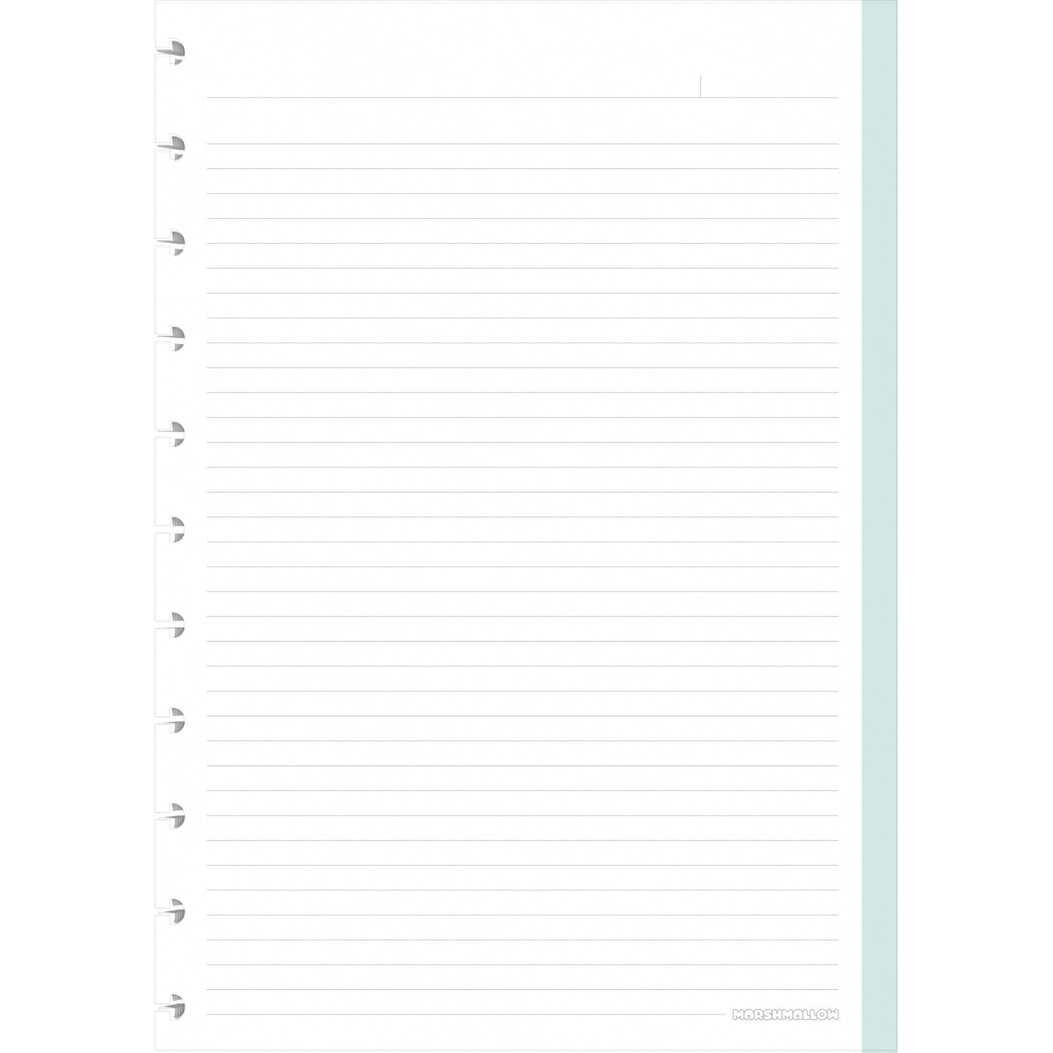 Recarga Papel para Caderno Smart A4 Pautado Marshmallow