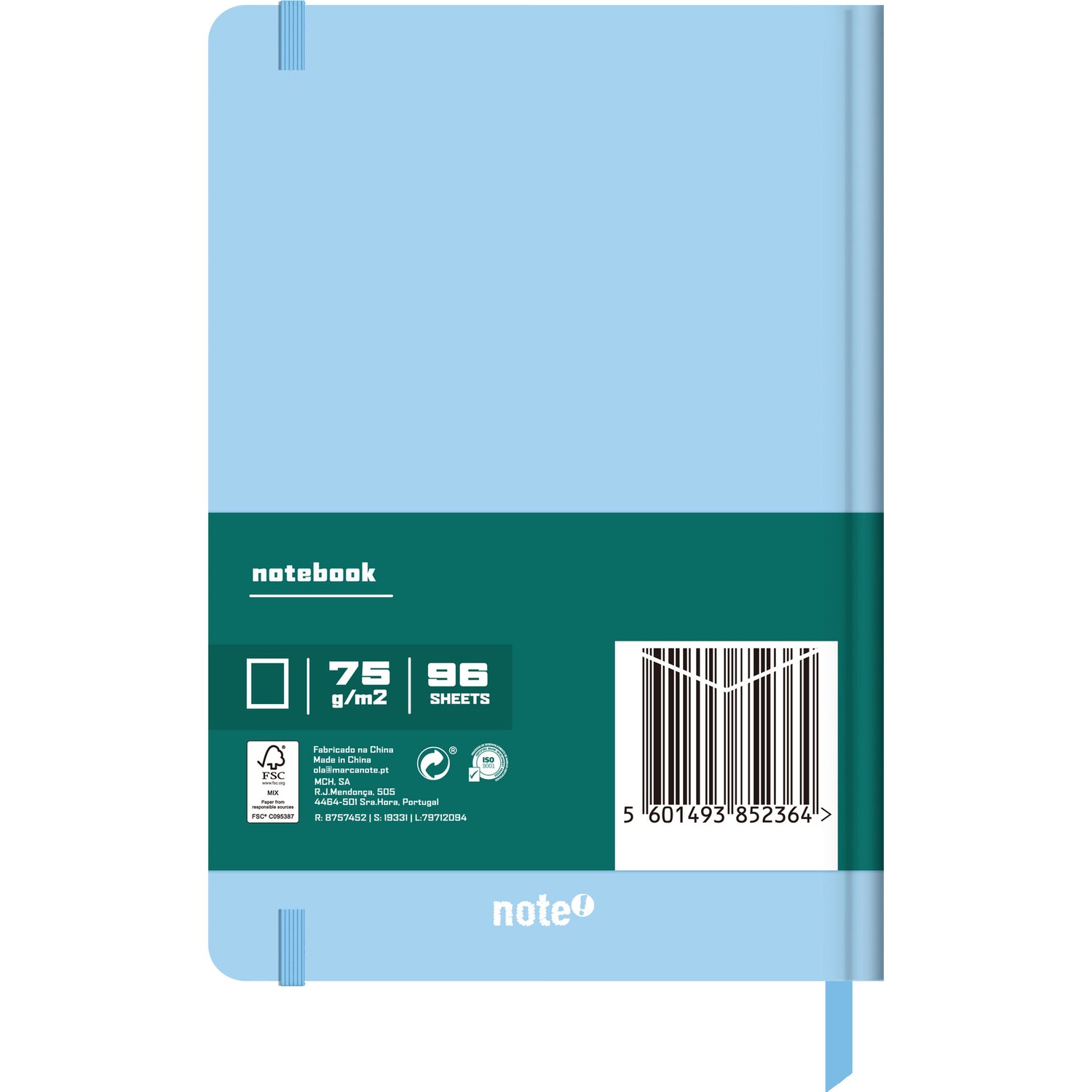 Caderno Agraf Formato A5 C.Dura Com Elast L Sh Pastel