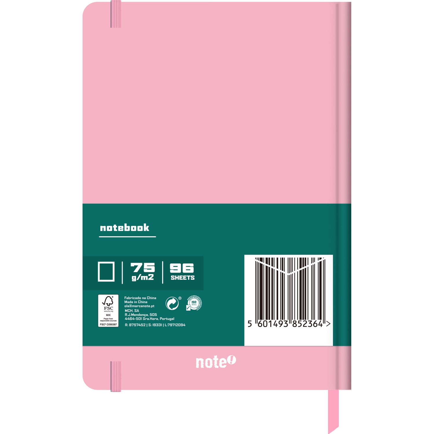Caderno Agraf Formato A5 C.Dura Com Elast L Sh Pastel