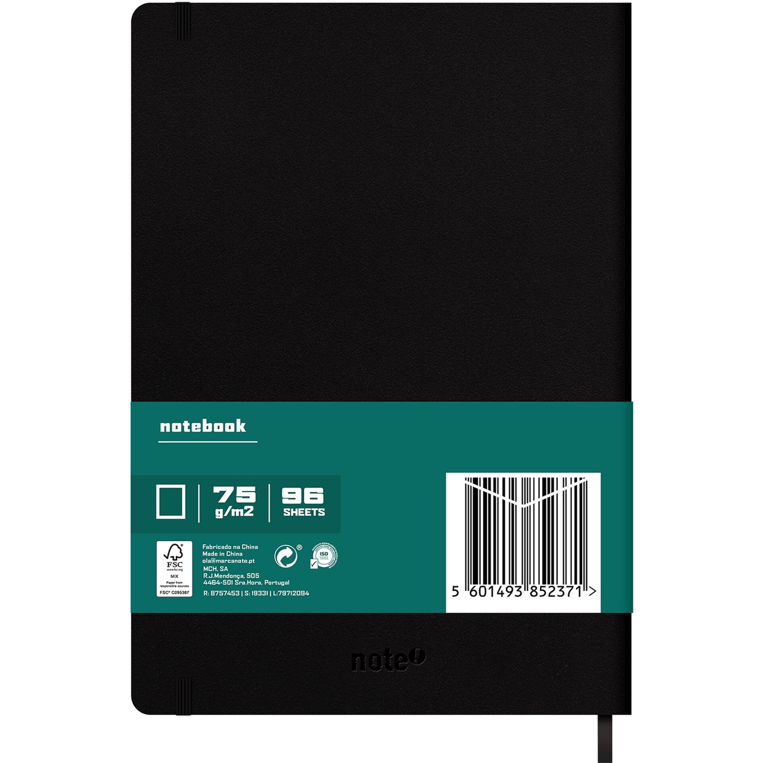 Caderno Agraf Formato A4 C.Dura Com Elast Sh L Pt Note