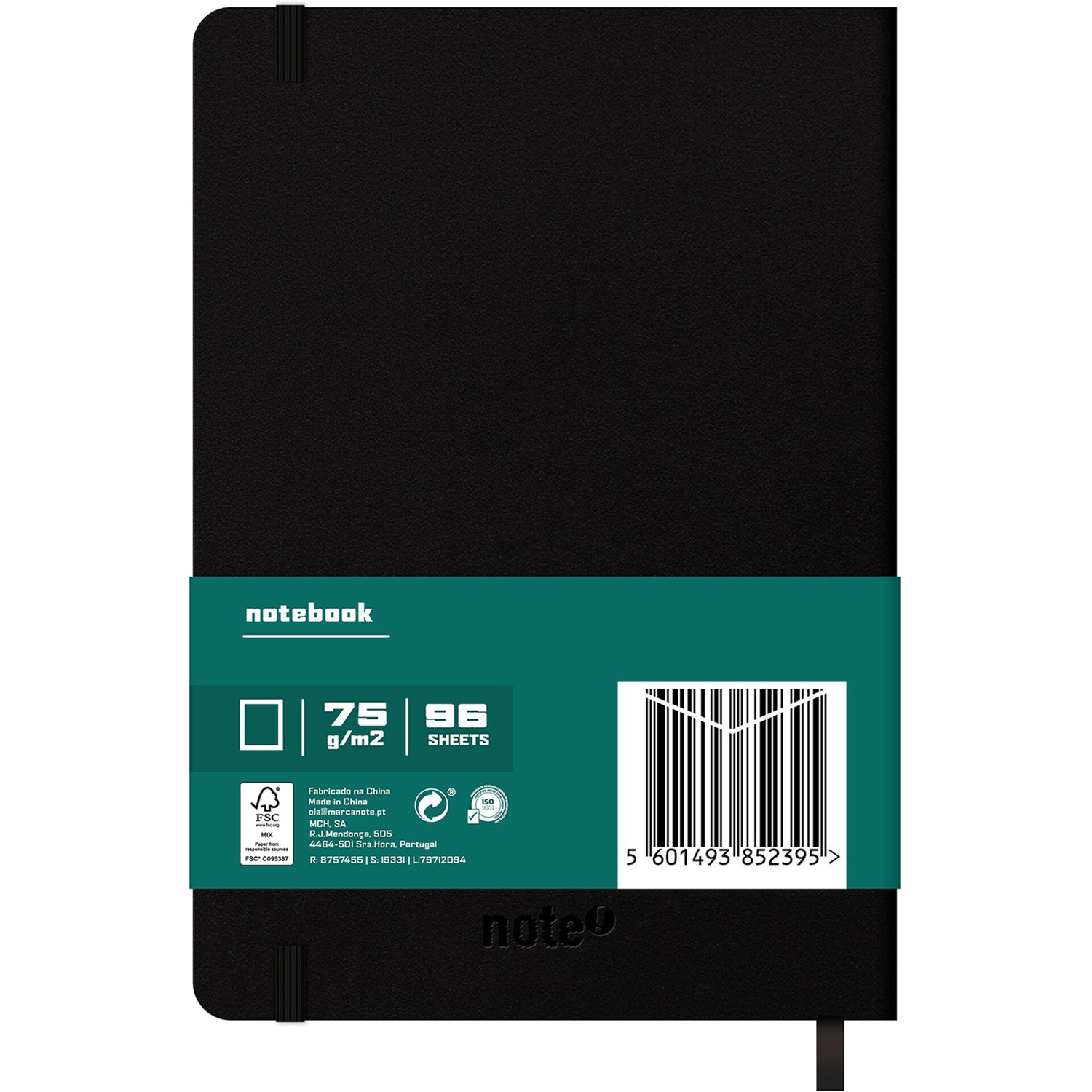 Caderno Agraf Formato A5 C.Dura Com Elast Sh L Pt Note