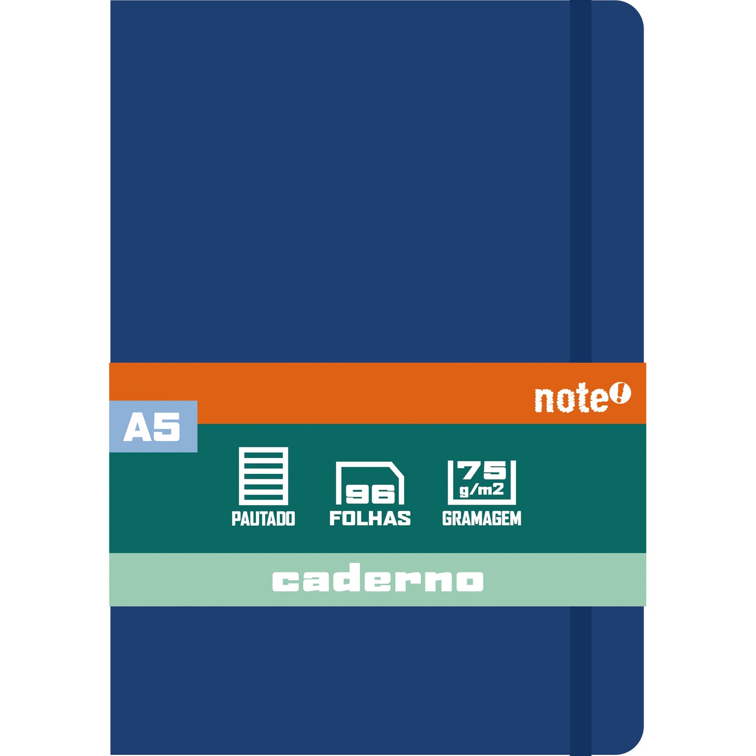 Caderno Agrafado A5 Capa Dura (várias opções) Note!