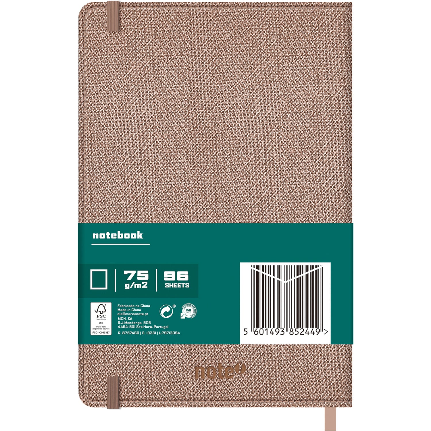 Caderno Agraf Formato A5 Classic Com Elast L Note!