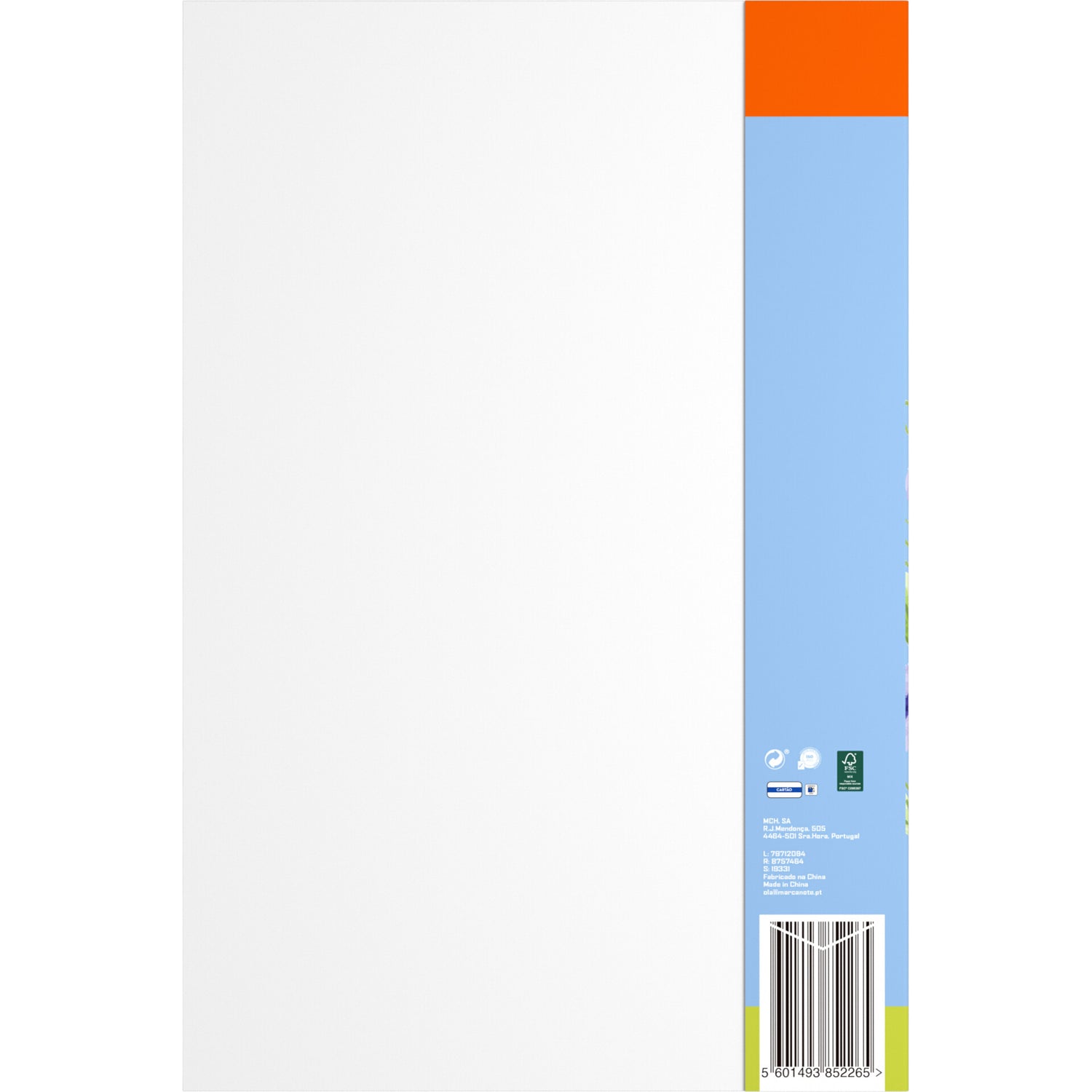 Caderno Desenho A3 Aguarela 200 G 20 F Note!