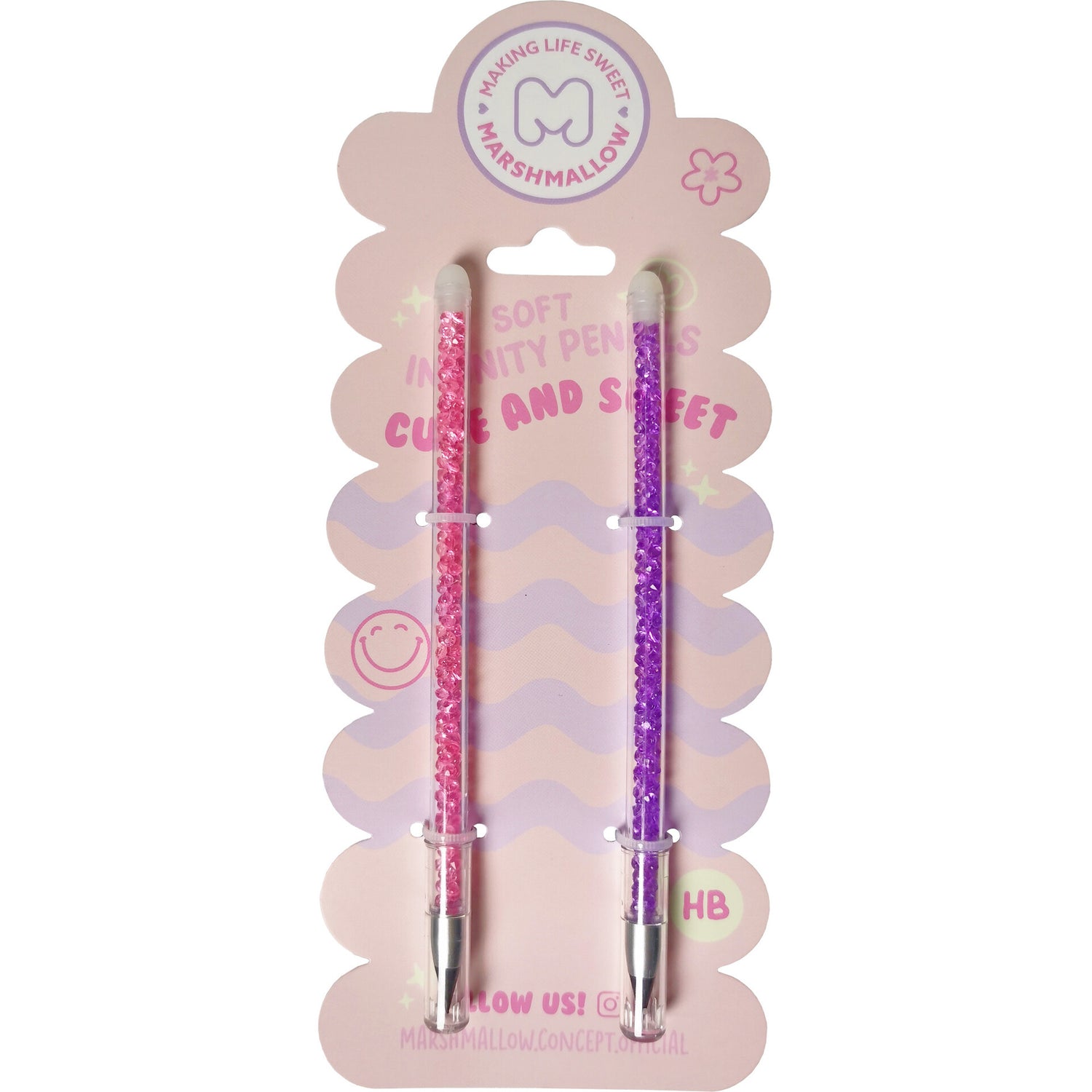 Lápis Infinito Beloved 2 Unidades (várias opções) Marshmallow