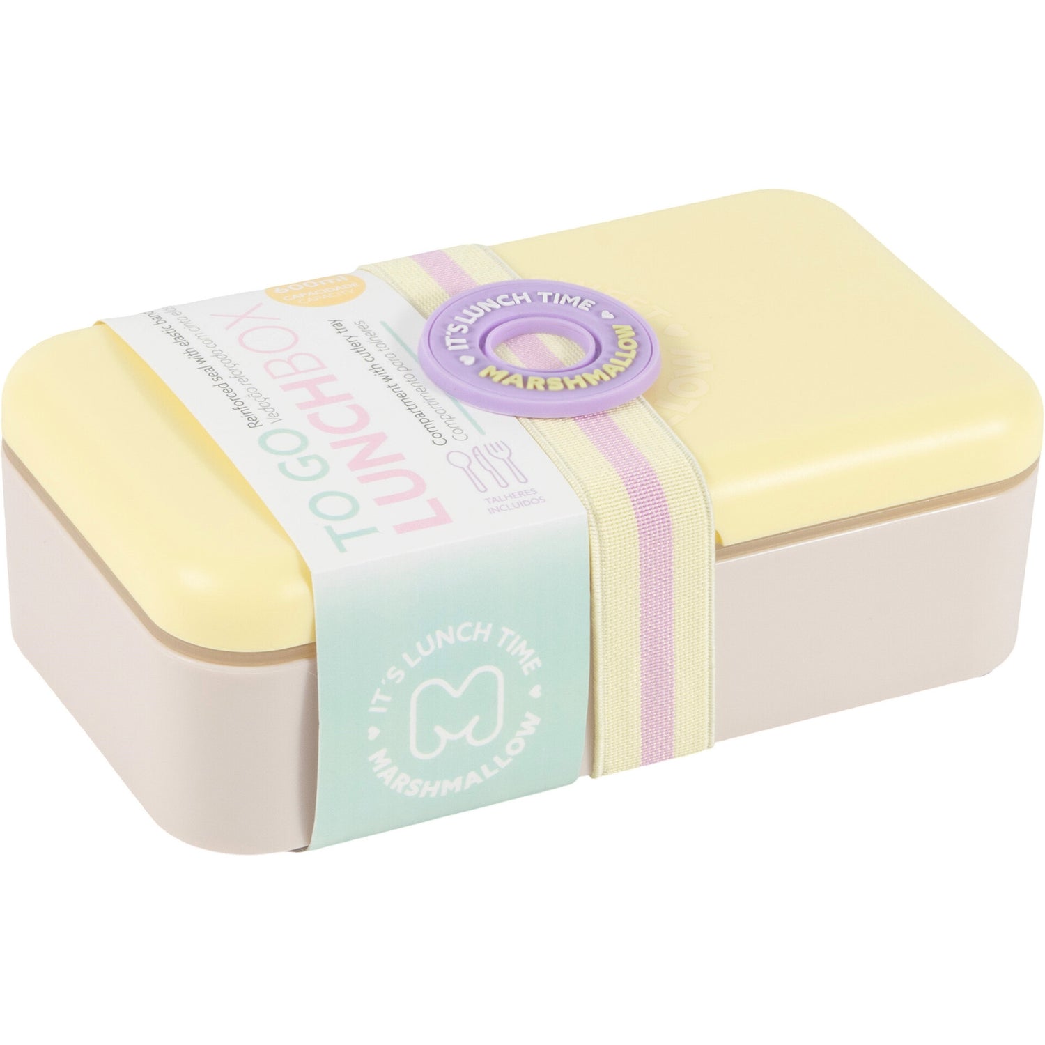 Caixa Para Lanche (várias opções) Marshmallow