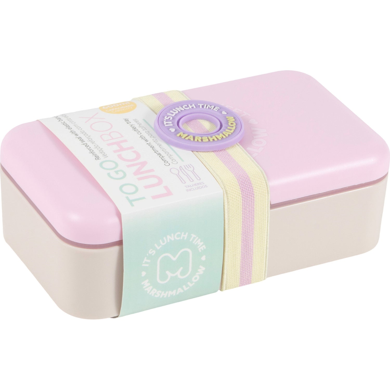 Caixa Para Lanche (várias opções) Marshmallow