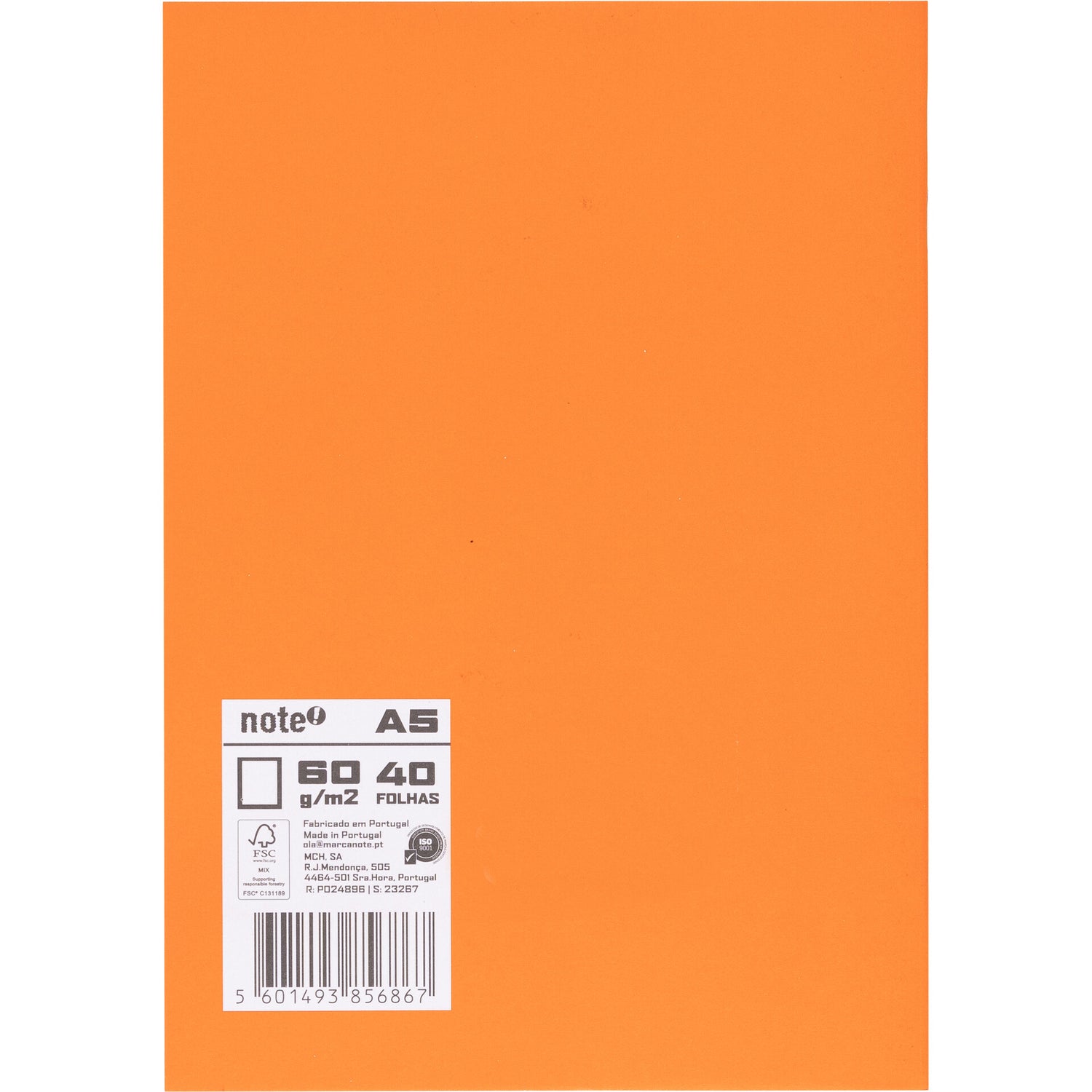 Sebenta Formato A5 40 F 56 G 26 Note!