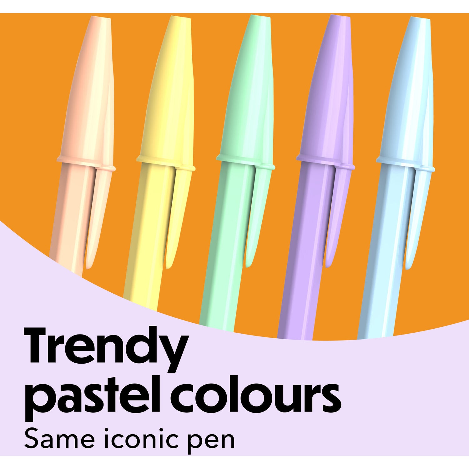 Esferográfica Cristal Pastel 3 Unidades Bic